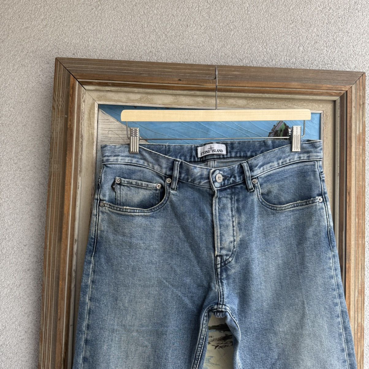 Stone Island Stone Island Bottoms Jeans Blue Denim Navy Size US 30 / EU 46 - 3 Thumbnail