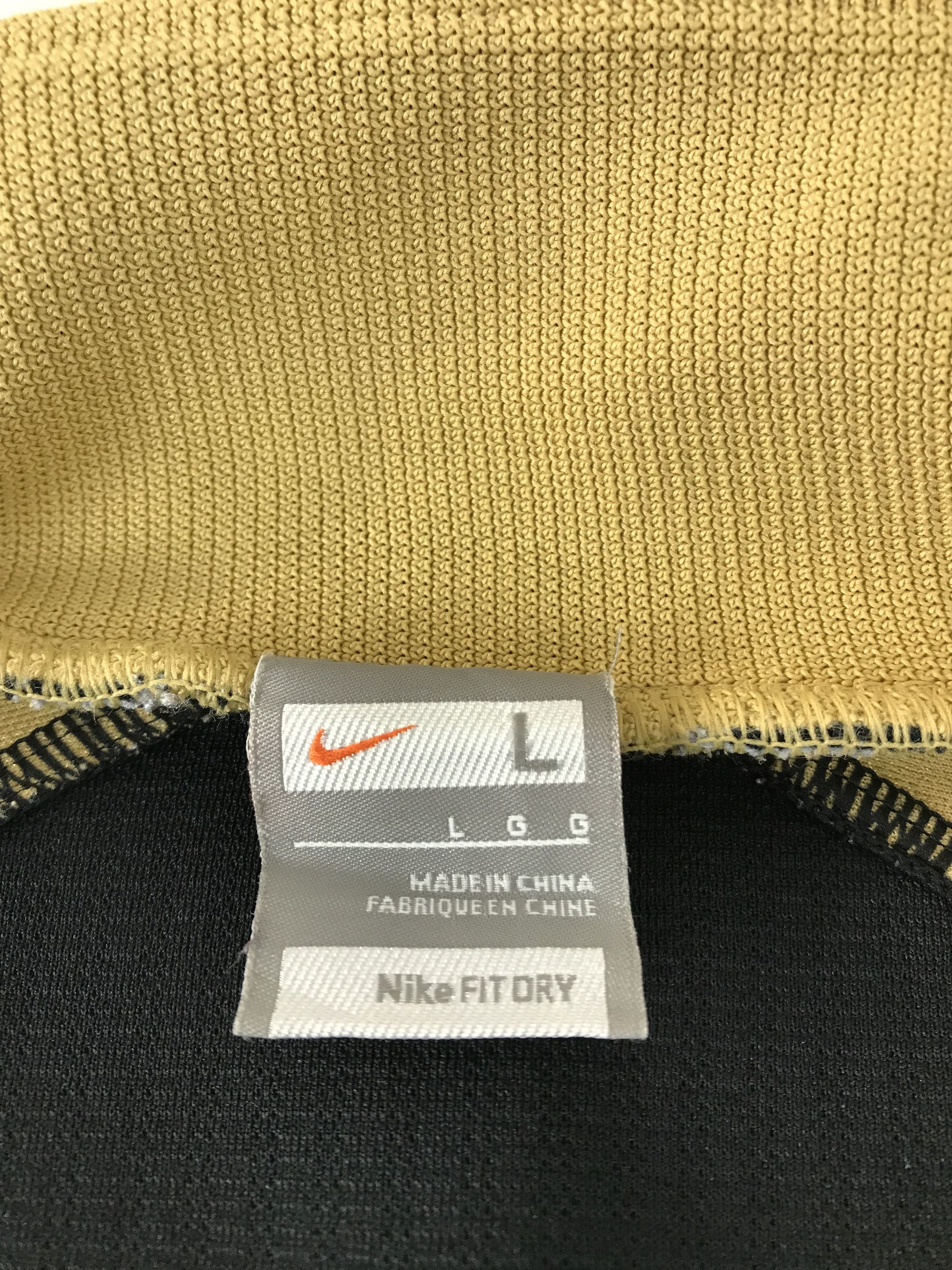 Nike Jerseys Nike Two Tones Colour Zipper Up Long Sleeve Shirt Size US M / EU 48-50 / 2 - 11 Thumbnail
