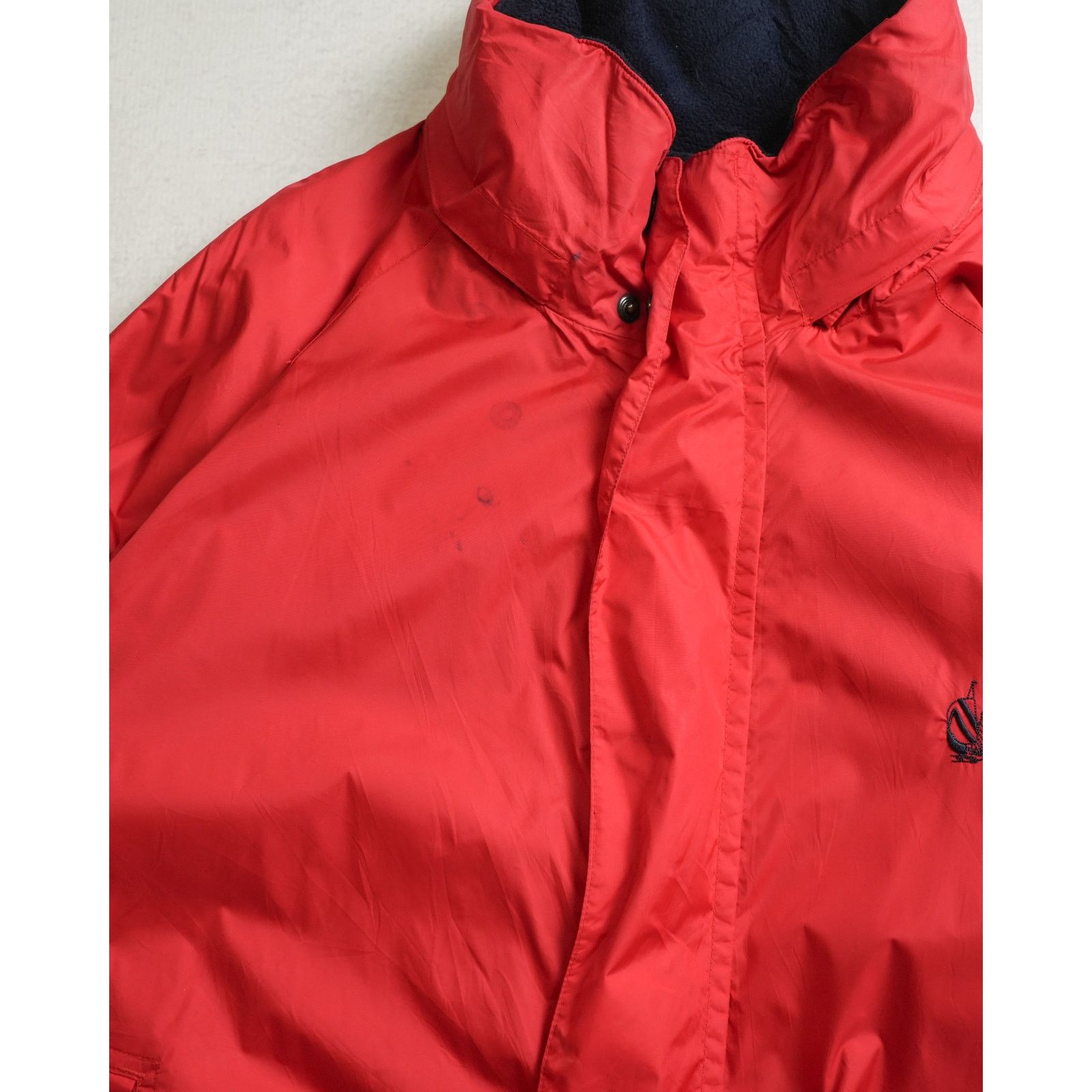 Nautica Vintage 90s Nautica Red Lightweight Jacket - Men's Small Size US S / EU 44-46 / 1 - 5 Thumbnail