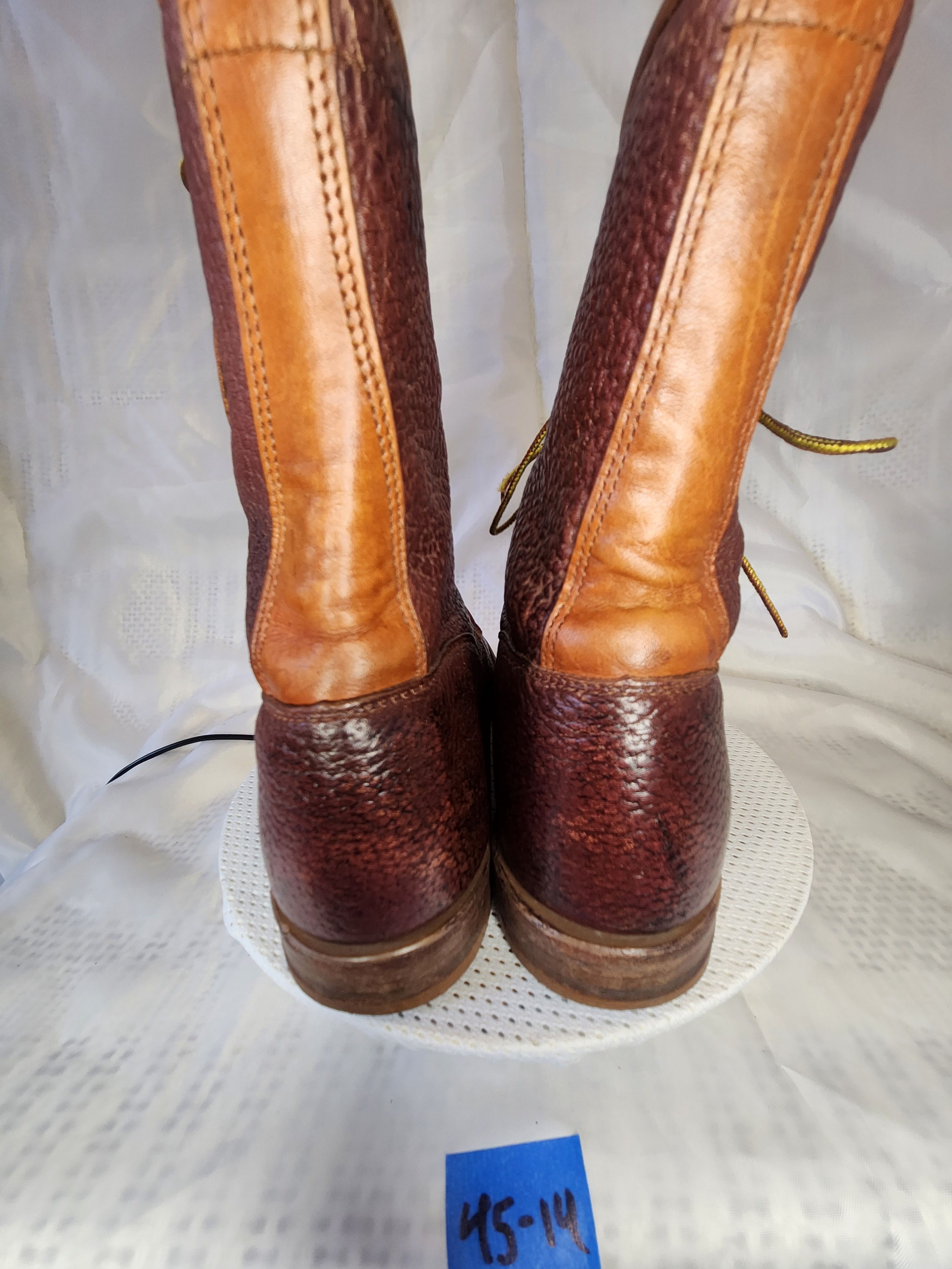 Justin Boots RARE LC539 PACKER LACES GRANNY Size US 8 / IT 38 - 5 Thumbnail