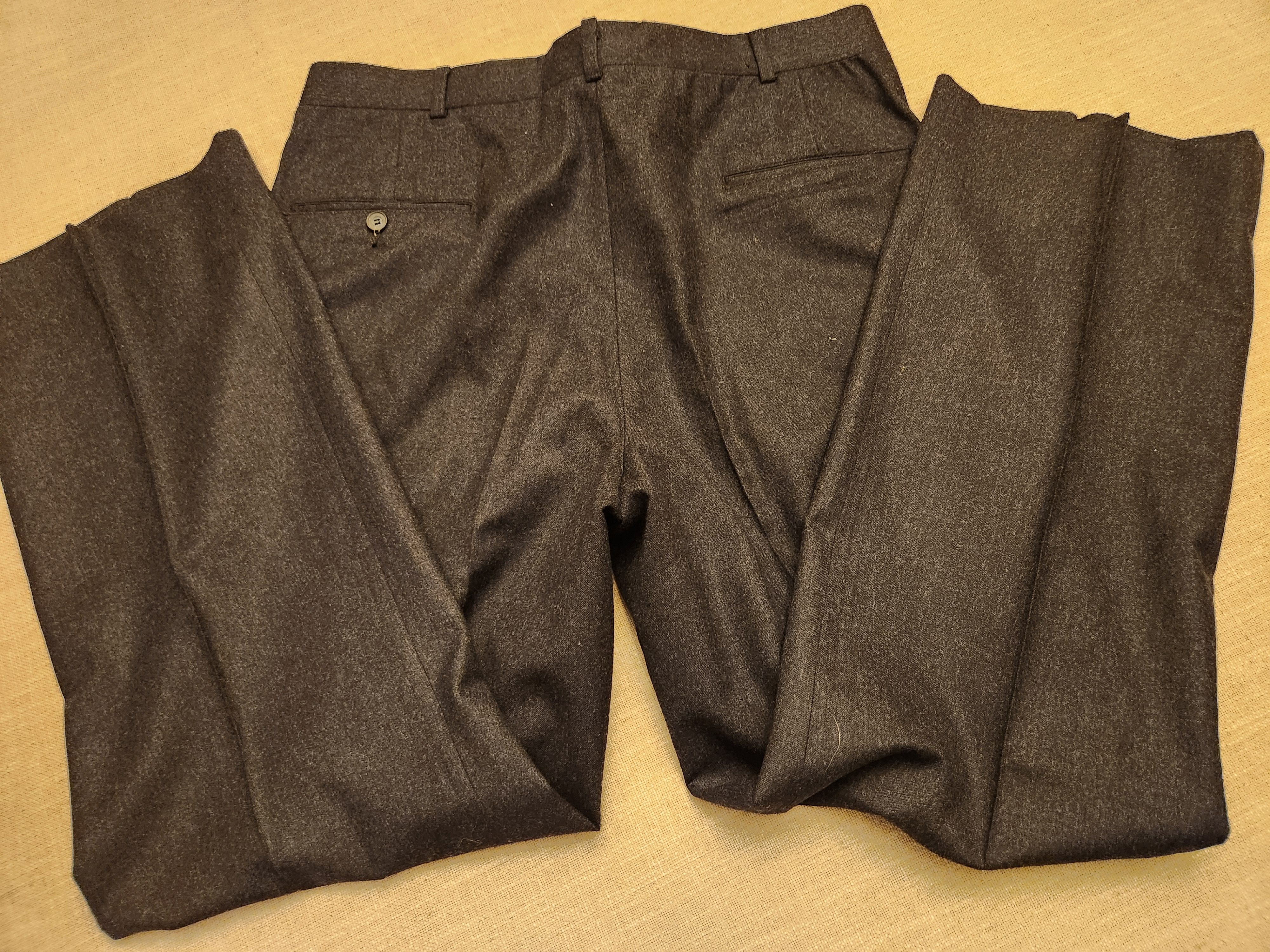 Dillard's × Vintage Vintage 60's Dillard's Arthur Winer Mod Flat Front Pants Size US 36 / EU 52 - 2 Thumbnail