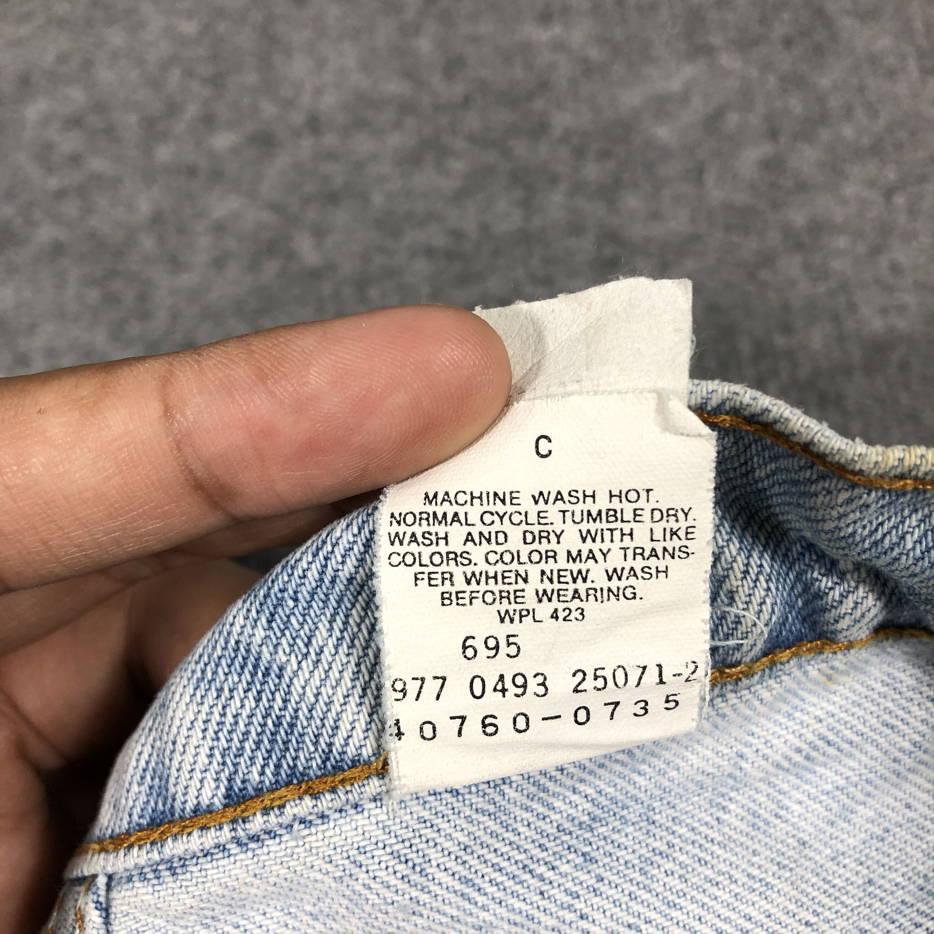 Levi's × Vintage Womens 90s Vintage Levis 560 Jeans Short Pants L892W Size 29" - 7 Thumbnail