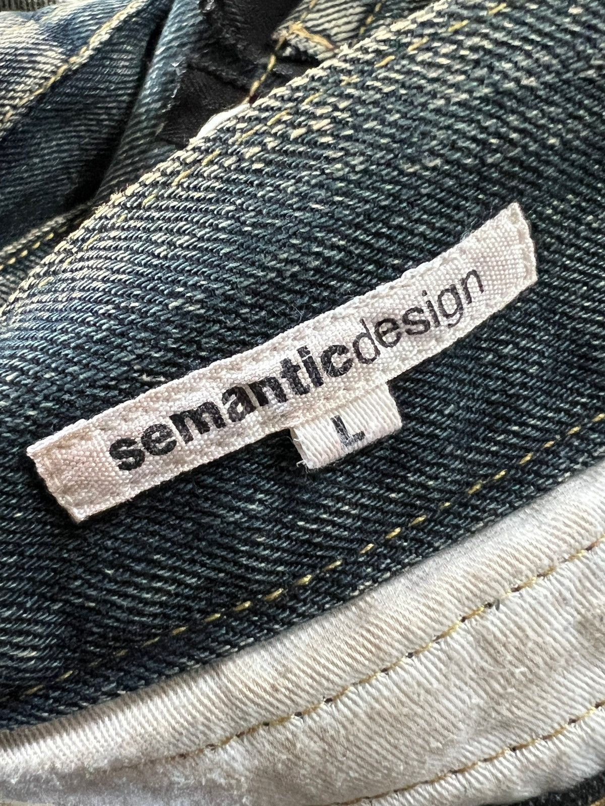semanticdesign Semantic Design Multi Zipper Flare Denim Size US 34 / EU 50 - 12 Thumbnail