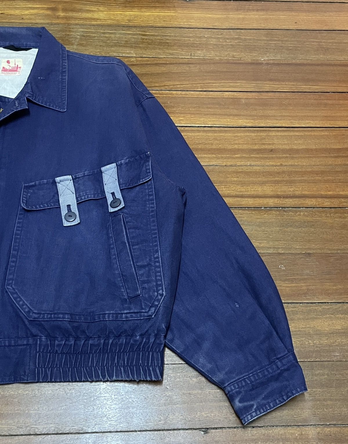 Japanese Brand × Vintage Rare Design Vintage Brand Jimmy Macroad Bomber Jacket 1980s Size US M / EU 48-50 / 2 - 6 Thumbnail