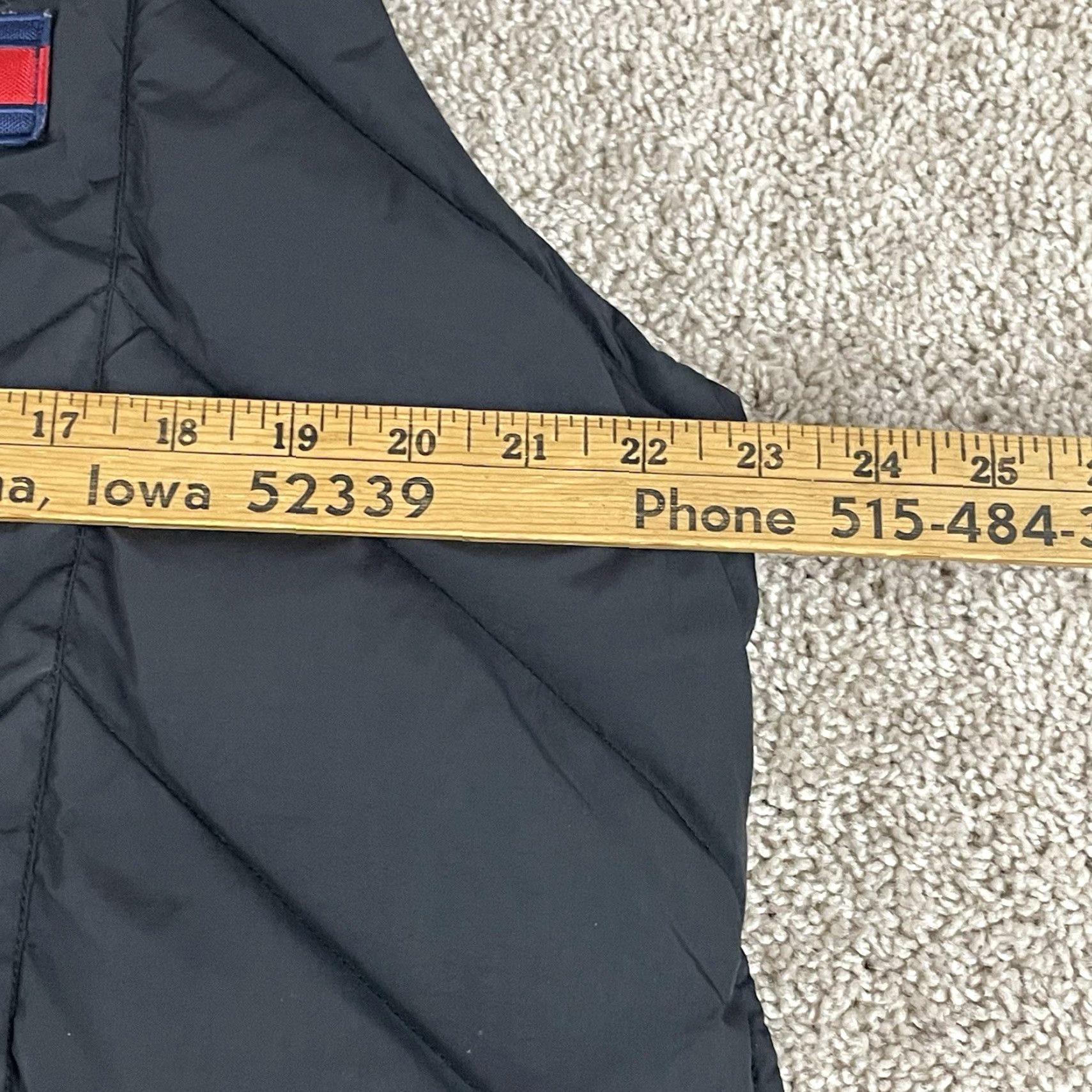 Tommy Hilfiger VINTAGE Tommy Hilfiger Vest Mens XL Down Puffer Black Full Zip 2000 Y2K 90s R1 Size US XL / EU 56 / 4 - 6 Thumbnail