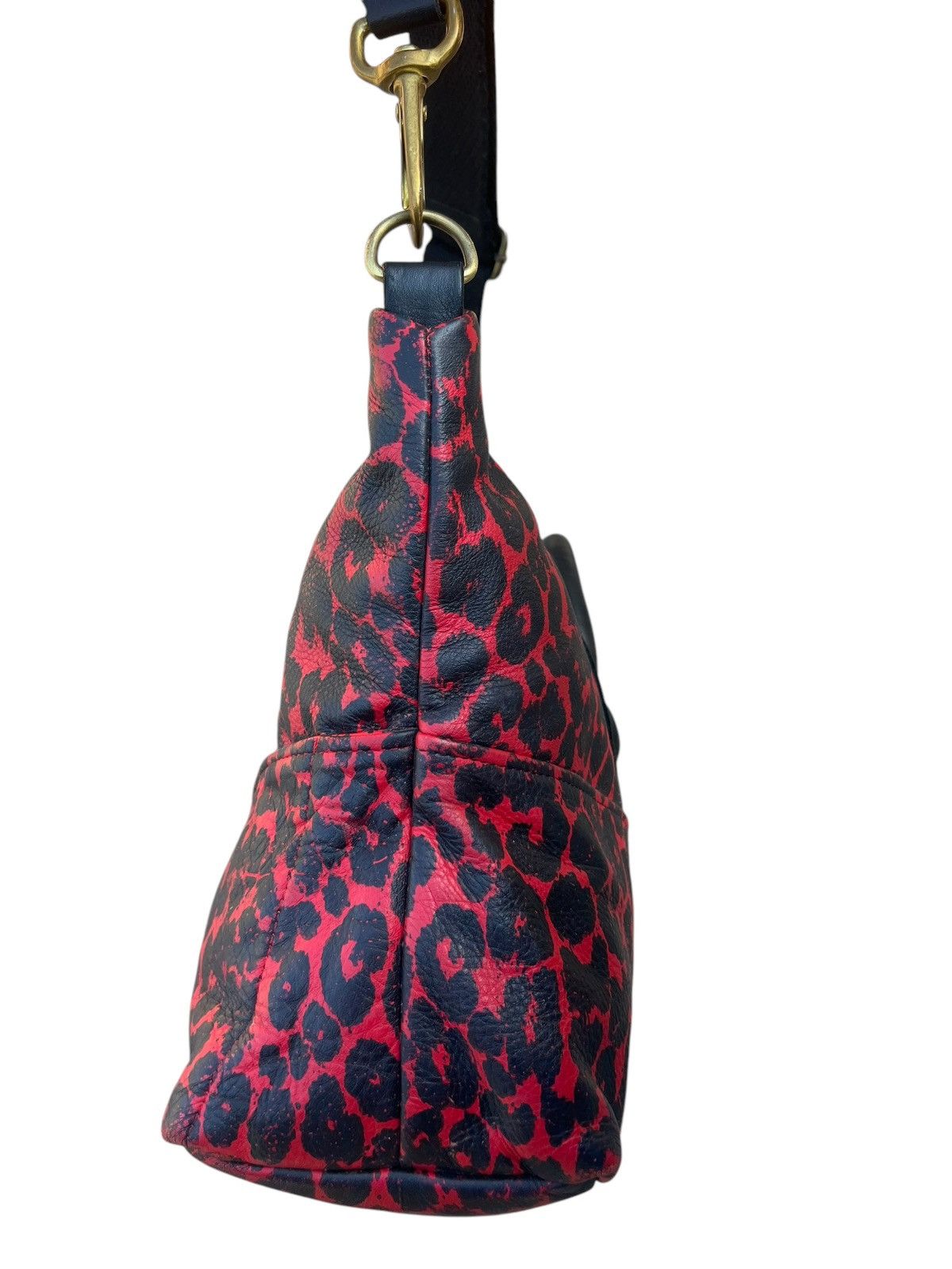 Jas MB Jas - M.B. London Patina Leather Camouflage 2 Way Bag Size ONE SIZE - 14 Thumbnail