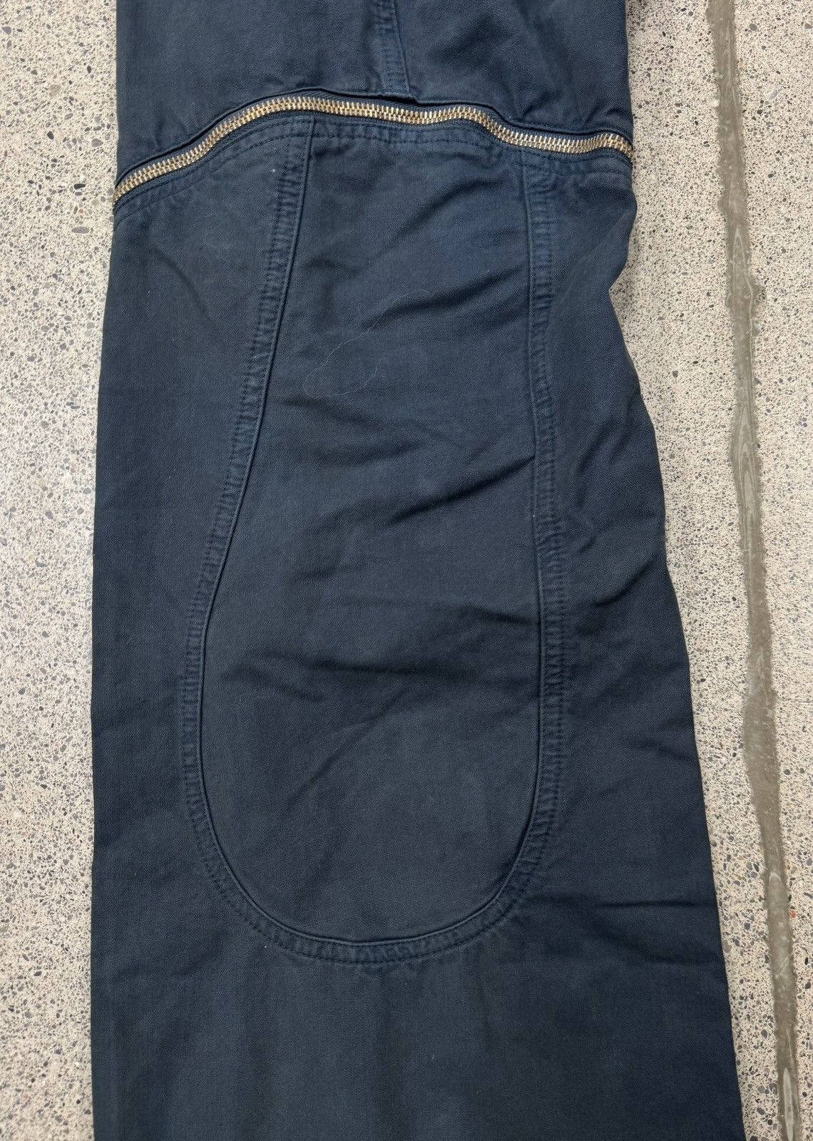 Roberto Cavalli 2000s Roberto Cavalli Flared ‘Zip-Knee’ Denim Size US 32 / EU 48 - 4 Thumbnail