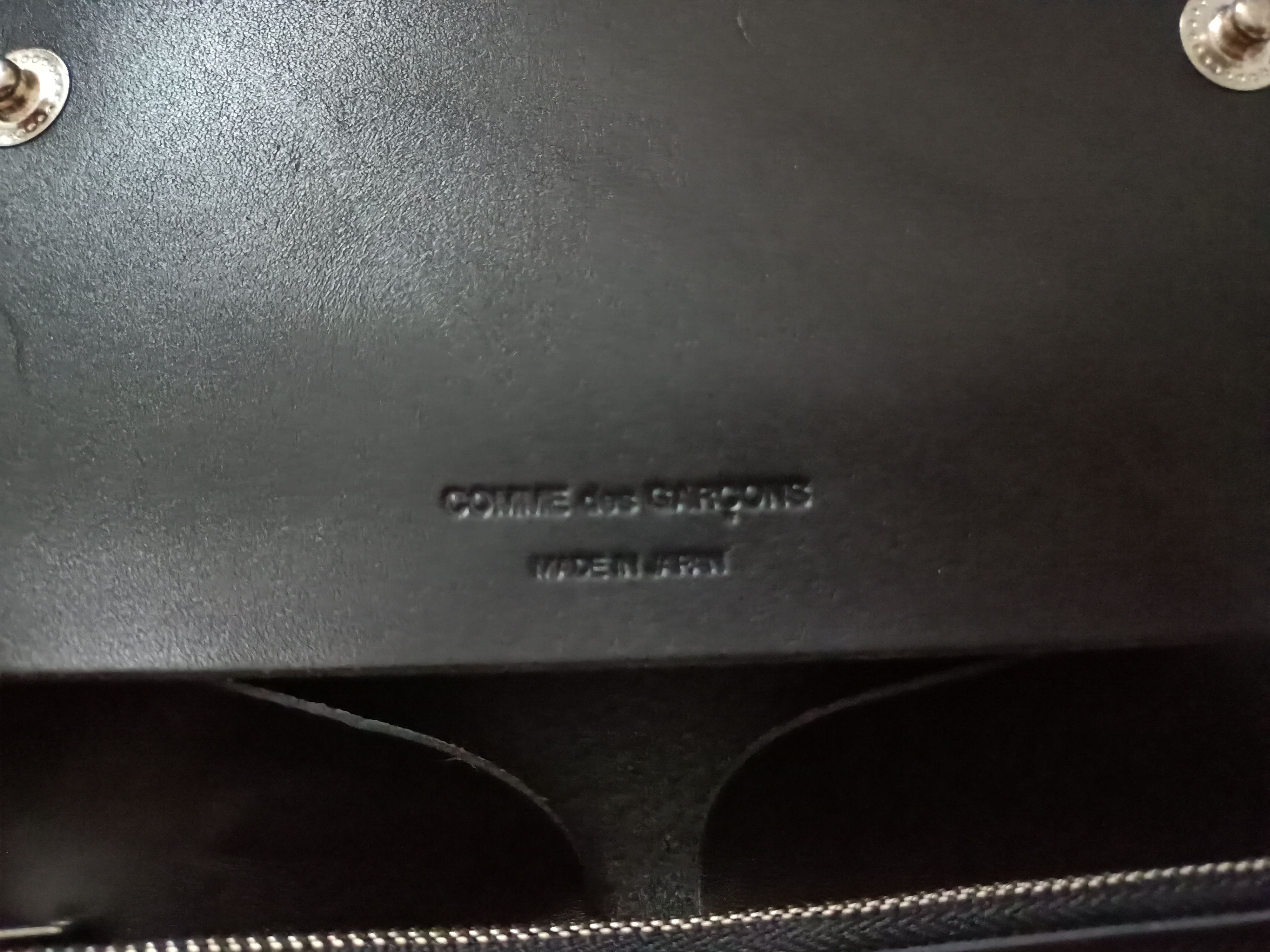Comme des Garcons × Japanese Brand Comme Des garcons live free with strong will long wallet Size ONE SIZE - 7 Thumbnail