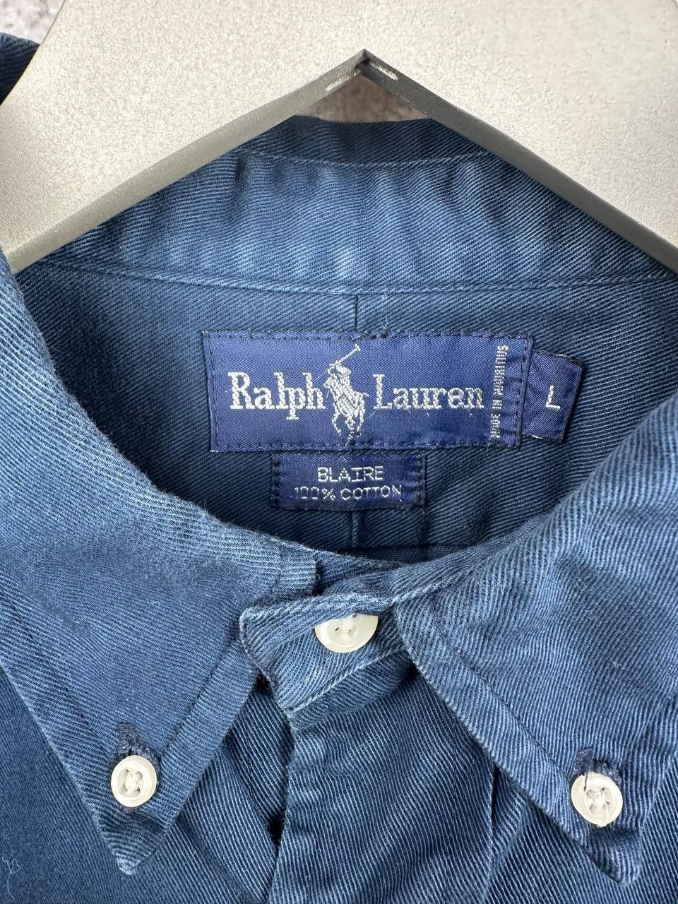 Ralph Lauren Ralph Lauren Blaire Jeans Shirt Vintage Cotton Button Up LS Size US L / EU 52-54 / 3 - 10 Thumbnail