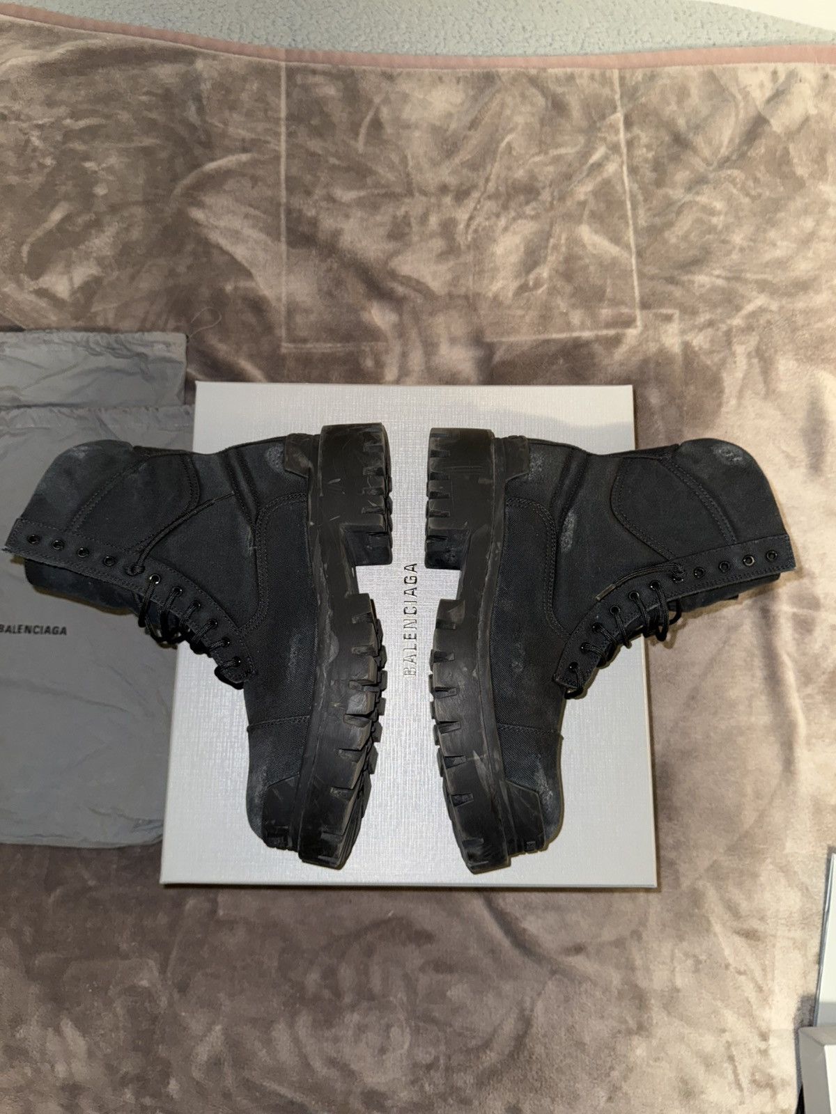 Balenciaga Balenciaga Strike Boot Black Size US 9 / EU 42 - 5 Thumbnail