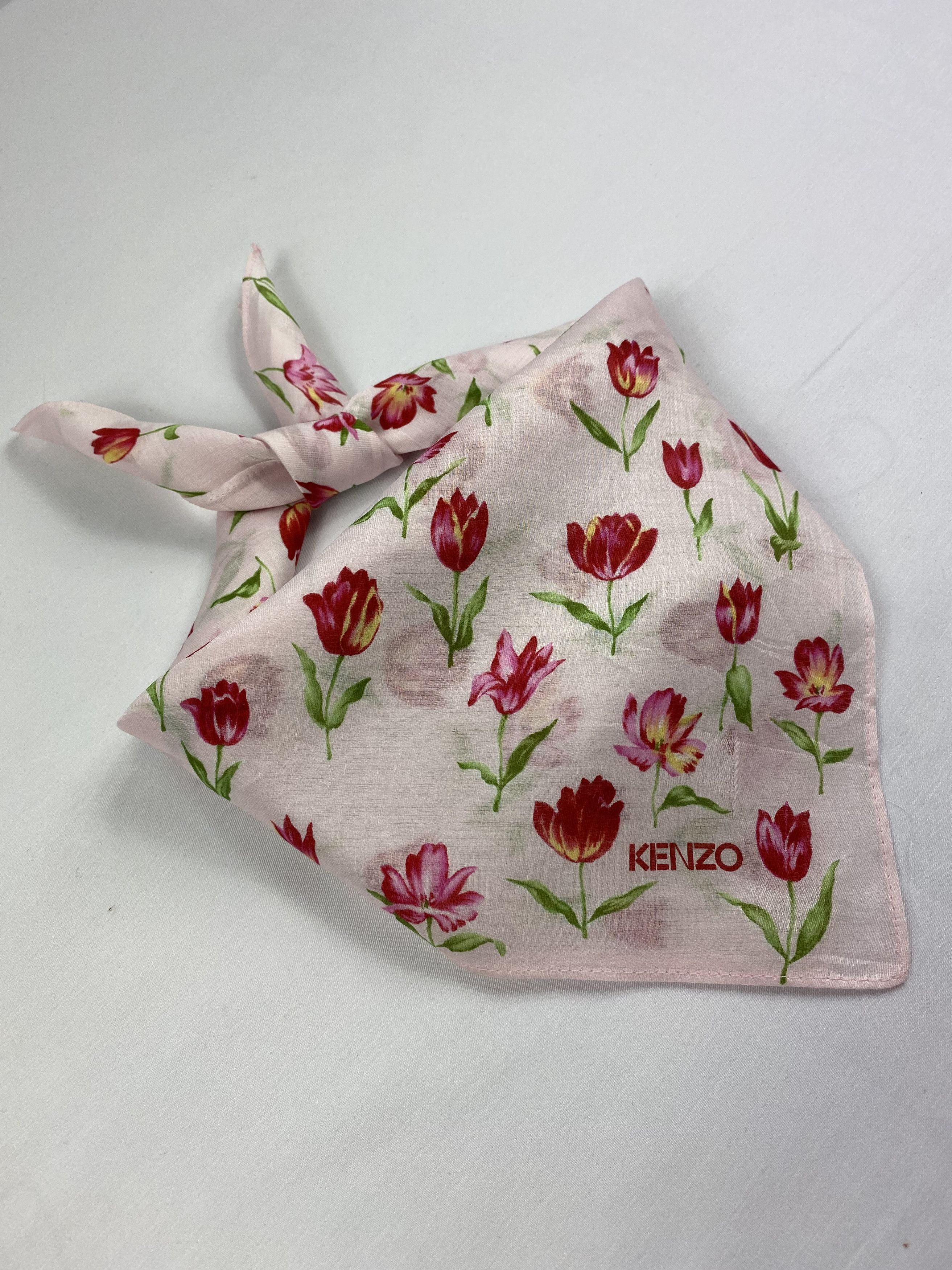 Kenzo × Vintage Kenzo Handkerchief / Bandana / Neckerchief Size ONE SIZE - 1 Thumbnail