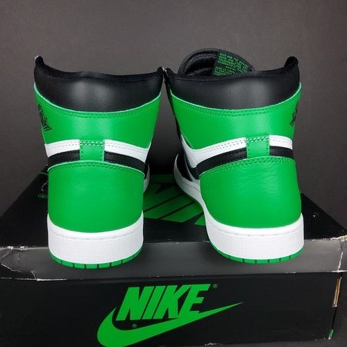 Jordan Brand Jordan 1 Retro High OG "Lucky Green" Size 12 Shoes Size US 12 / EU 45 - 5 Thumbnail