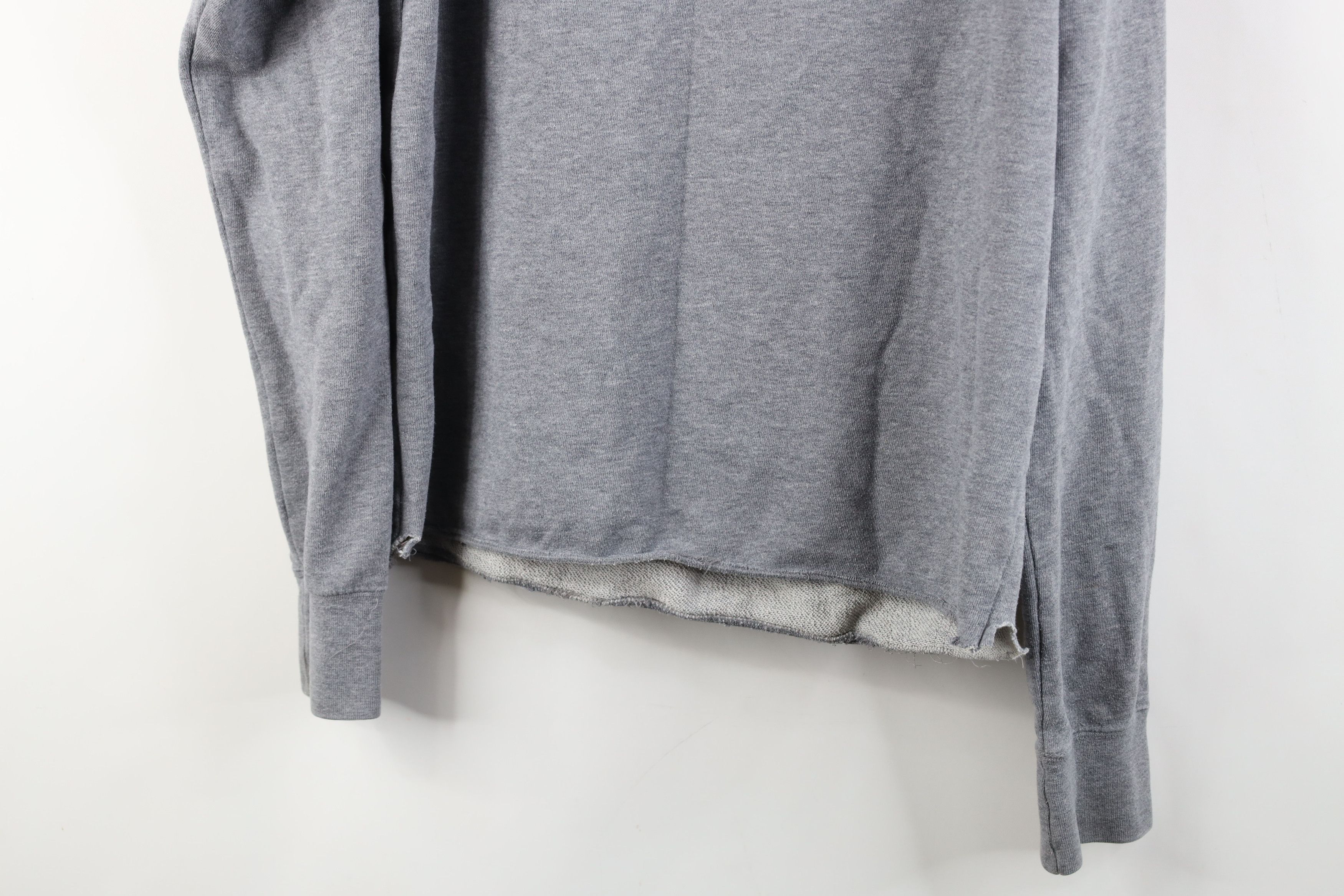 Fox Racing Vintage Y2K Fox Racing Wings Tribal Cropped Hoodie Gray Size S / US 4 / IT 40 - 14 Thumbnail