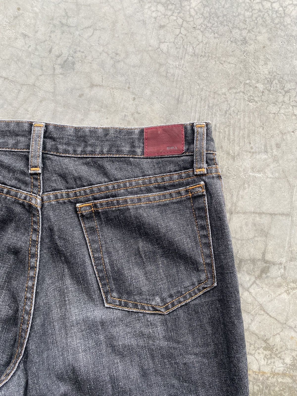 Hysteric Glamour × If Six Was Nine × Le Grande Bleu (L.G.B.) Flare Jeans Japanese Bobson Fade Black Size US 29 - 12 Thumbnail