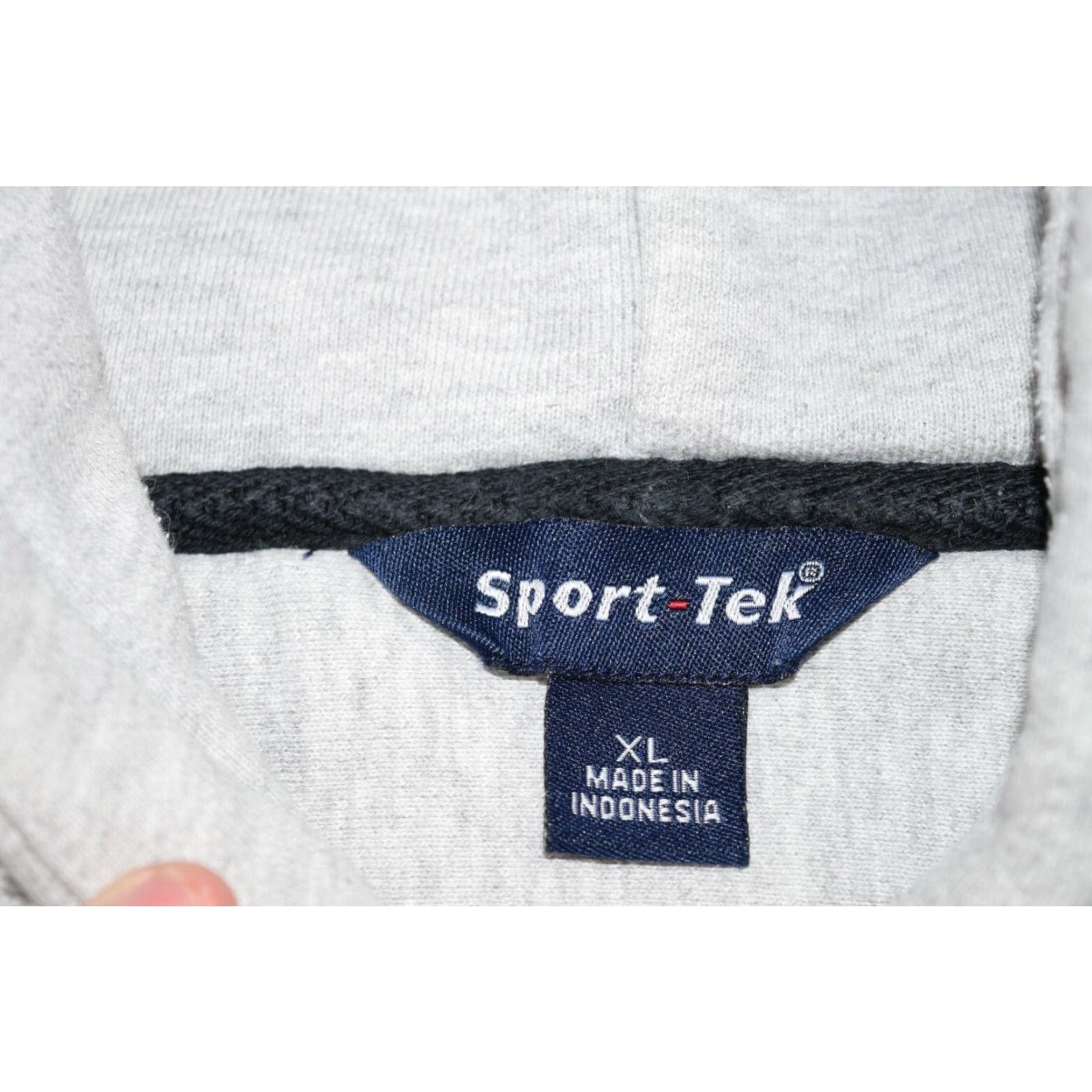 Vintage VINTAGE Sport-Tek Hoodie Shirt Mens XL Heather Gray 90s Honda Racing TRITEK Pullover Size US XL / EU 56 / 4 - 5 Thumbnail