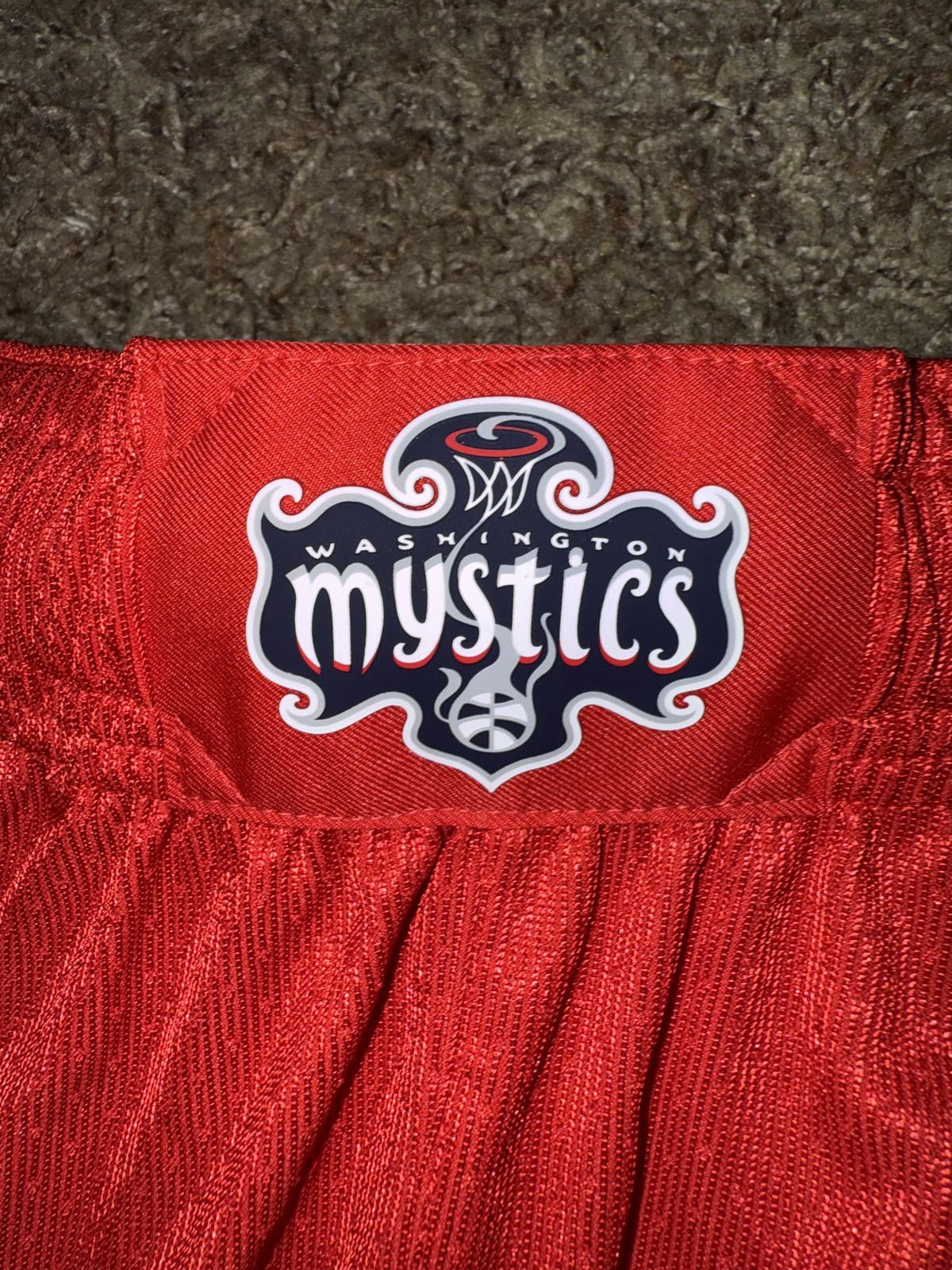 Nike Nike Women’s WNBA Washington Mystics Red Dri-Fit ADV Team Issued Shorts Size 36" / US 14 / IT 50 - 3 Thumbnail