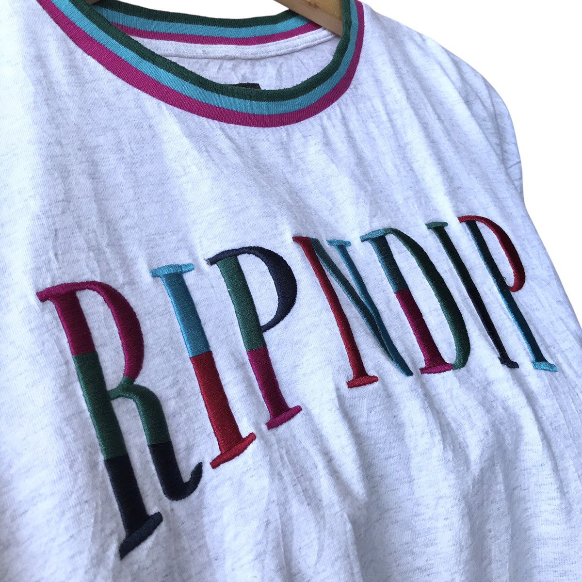 RIPNDIP Rip N Dip LA Embroidery Spellout Longsleeve Tee Size US L / EU 52-54 / 3 - 4 Thumbnail