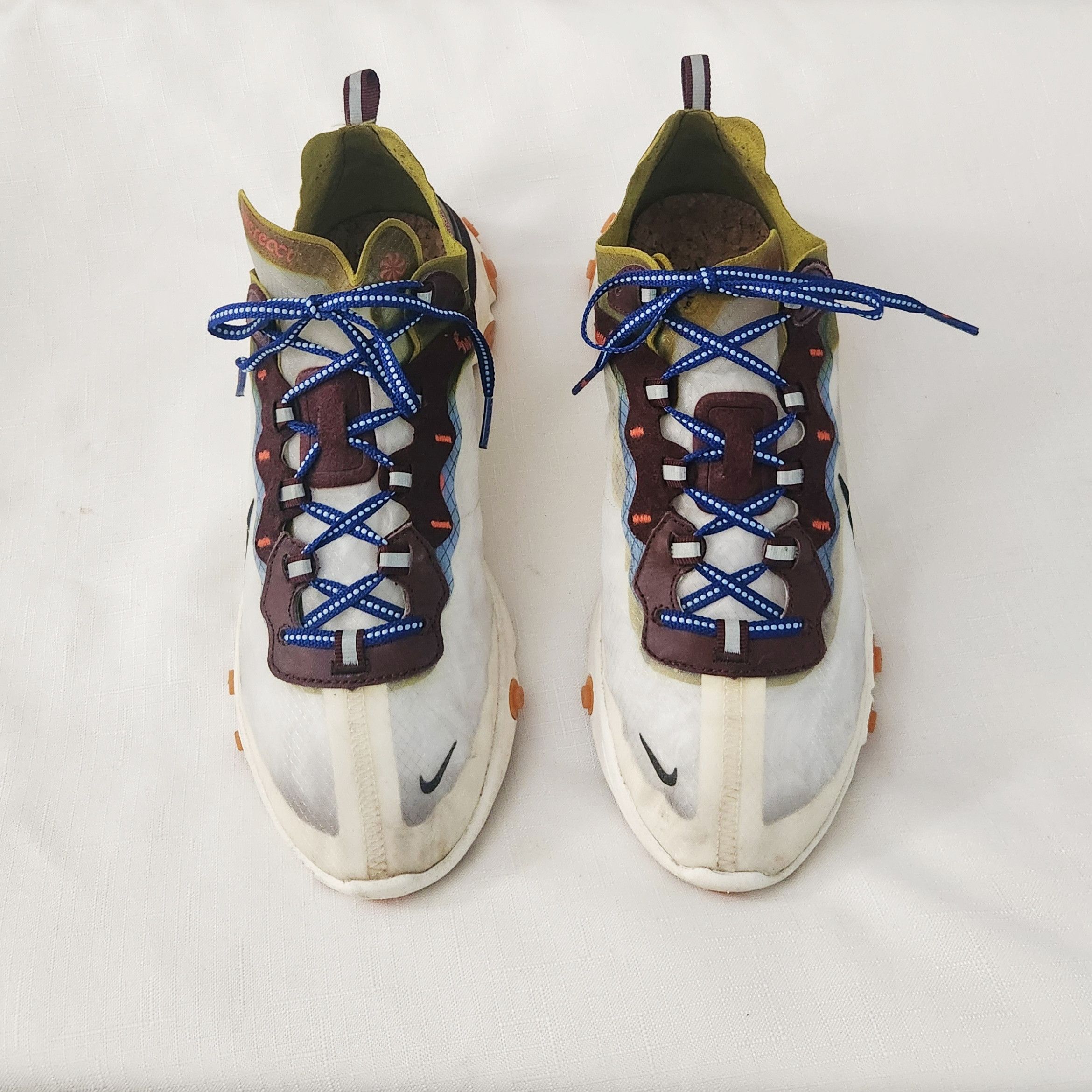 Nike Nike React Element 87 "Moss Multicolor 2019 AQ1090-300 SZ 11 Size US 11 / EU 44 - 3 Thumbnail