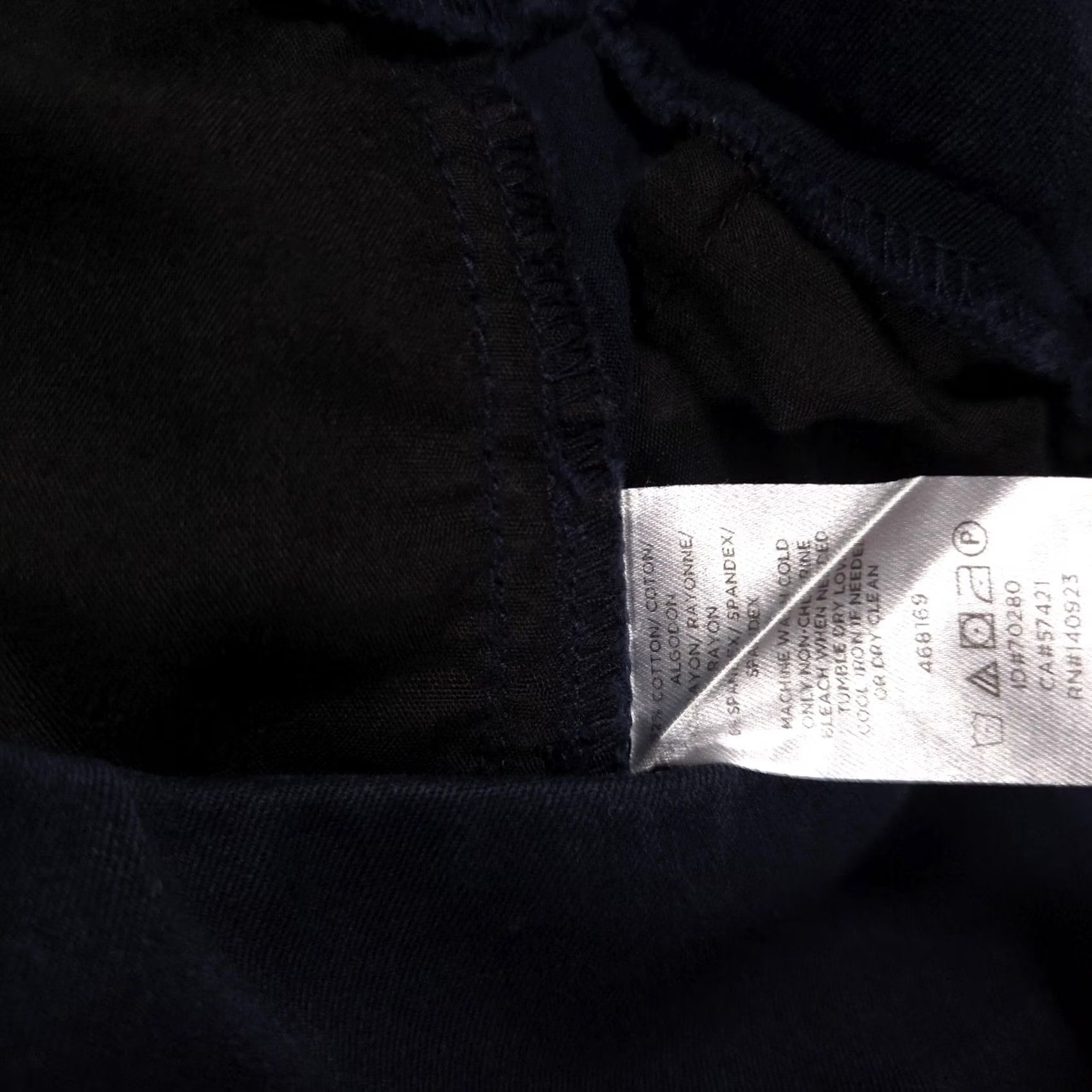 Loft LOFT Outlet Pants Womens 4 Blue Modern Skinny Ankle Zip Pocket Stretch Casual Cropped Size 27" / US 4 / IT 40 - 6 Thumbnail