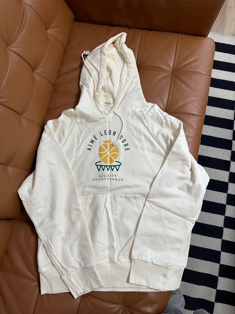 The Real McCoy's The Real McCoy Cotton Hooded Sweatshirt in Beige 2505-Nexta Size US XL / EU 56 / 4 - 2 Thumbnail