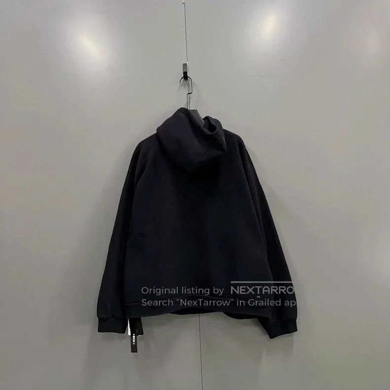 Balenciaga Balenciaga Black Logo Print Hoodie. Size US M / EU 48-50 / 2 - 2 Thumbnail