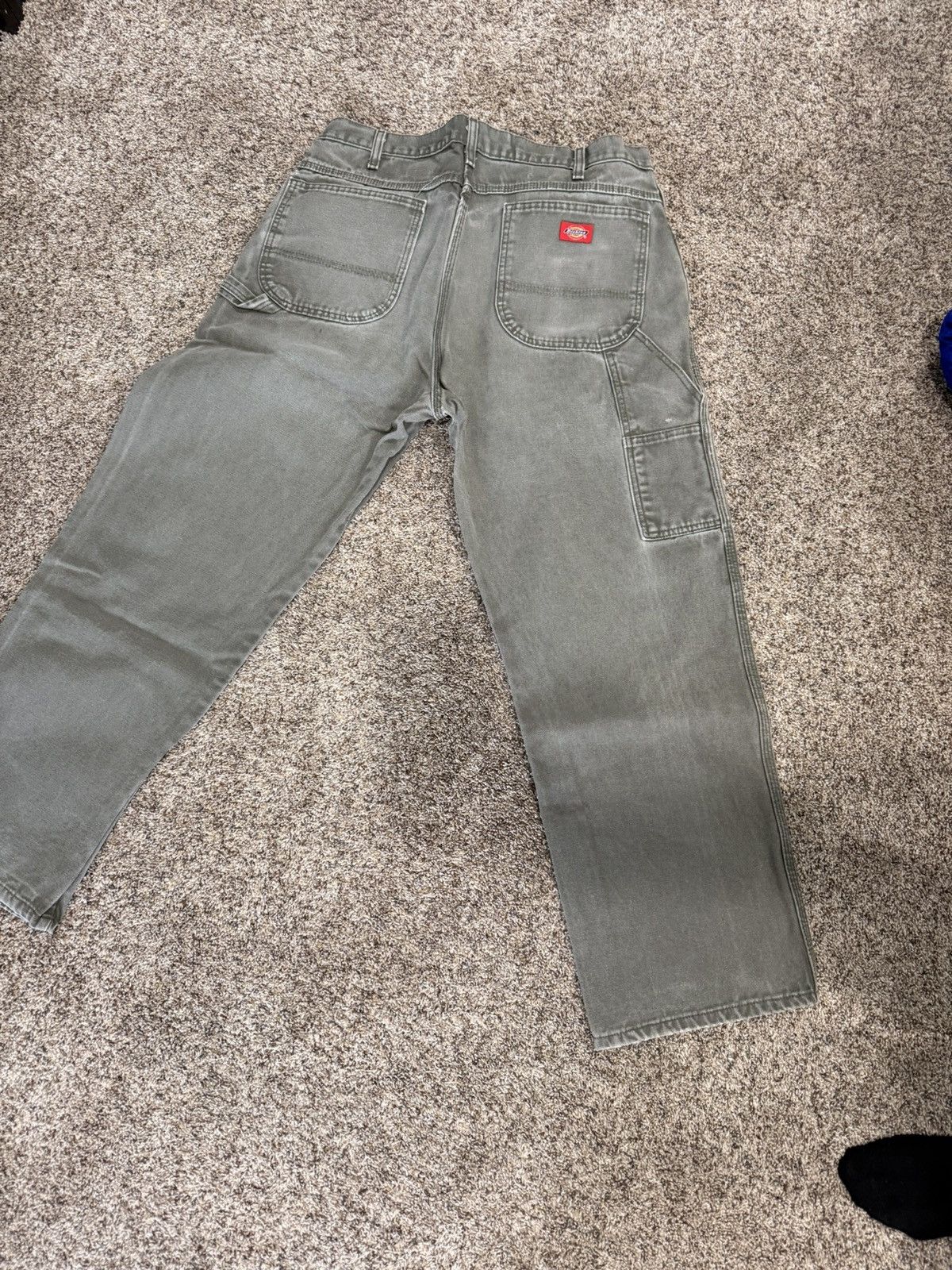 Carhartt Vintage Dickies Carpenter Pants Olive Green 34x30 Size US 34 / EU 50 - 1 Thumbnail
