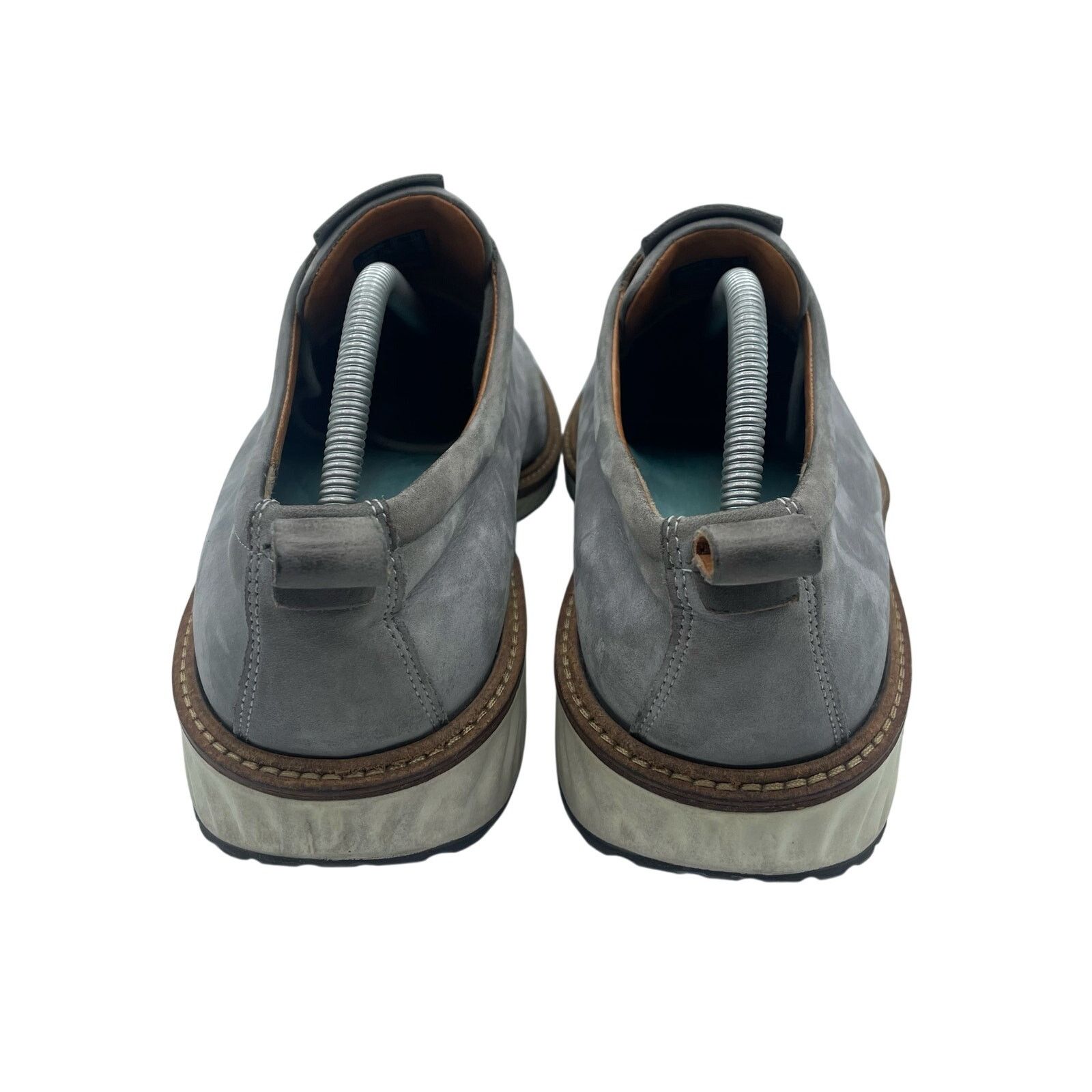 Ecco ECCO ST1 Hybrid Derby Wingtip Oxford Suede Shoe Slate Men 42 Size US 8.5 / EU 41-42 - 6 Thumbnail