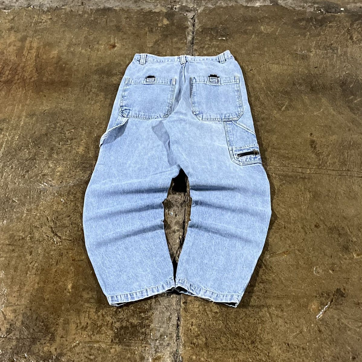 JNCO × Southpole × Vintage Crazy Vintage Y2K Baggy Jeans Utility Grunge Skater JNCO Size US 28 / EU 44 - 1 Thumbnail