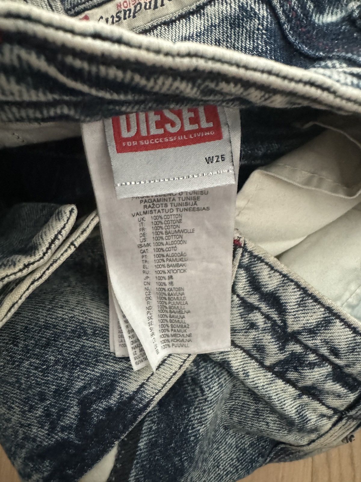 Diesel Diesel Cargo Jeans Size 34" / US 12 / IT 48 - 3 Thumbnail