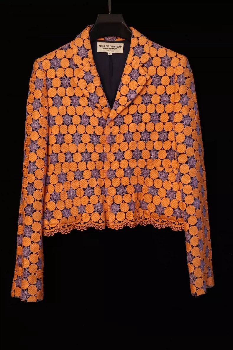 Other Comme Des Garcons Lace knit blazer Size L / US 10 / IT 46 - 1 Thumbnail