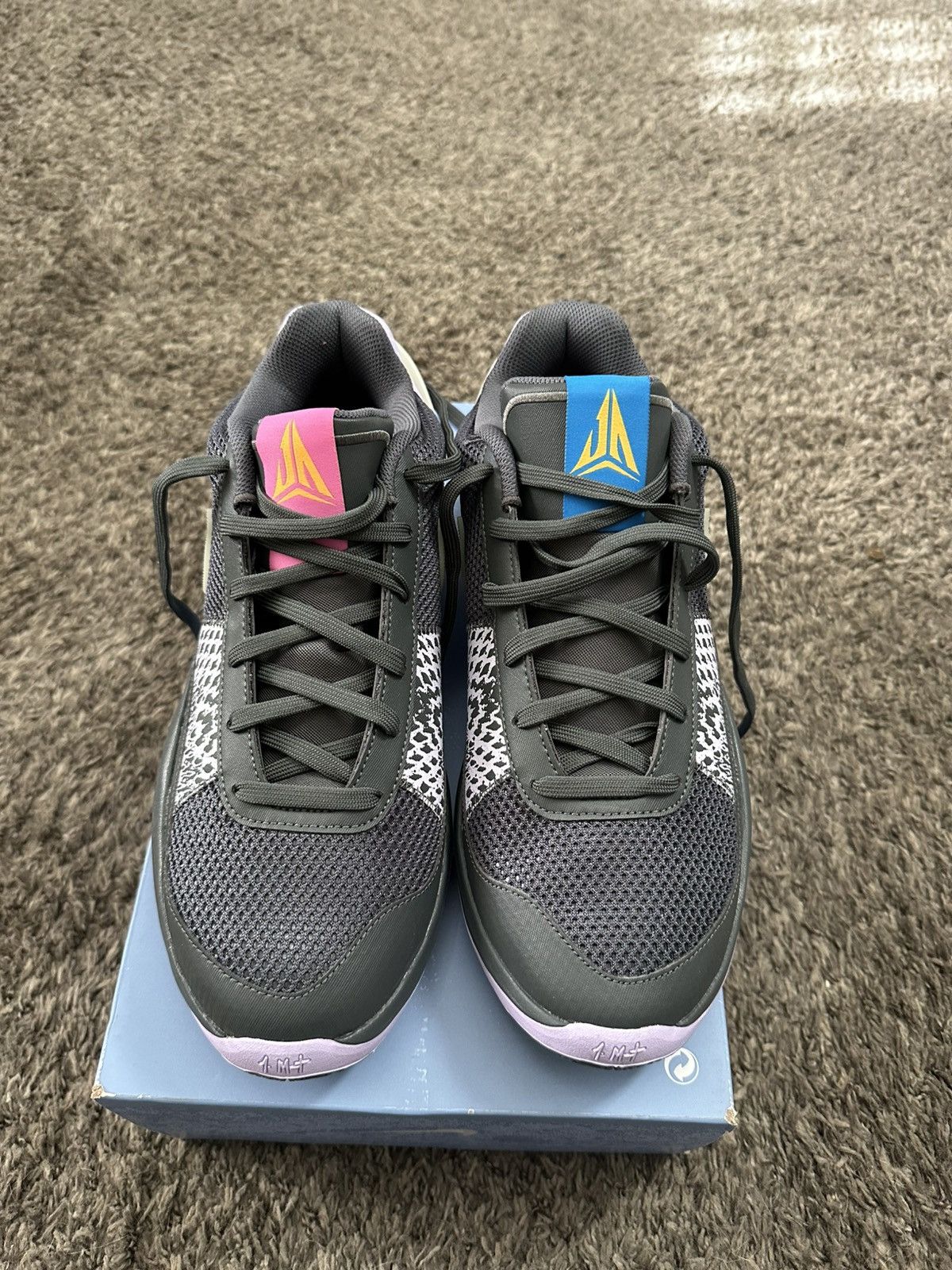 Jordan Brand Ja 1 Iron Grey/Multi-color Size US 12 / EU 45 - 2 Thumbnail