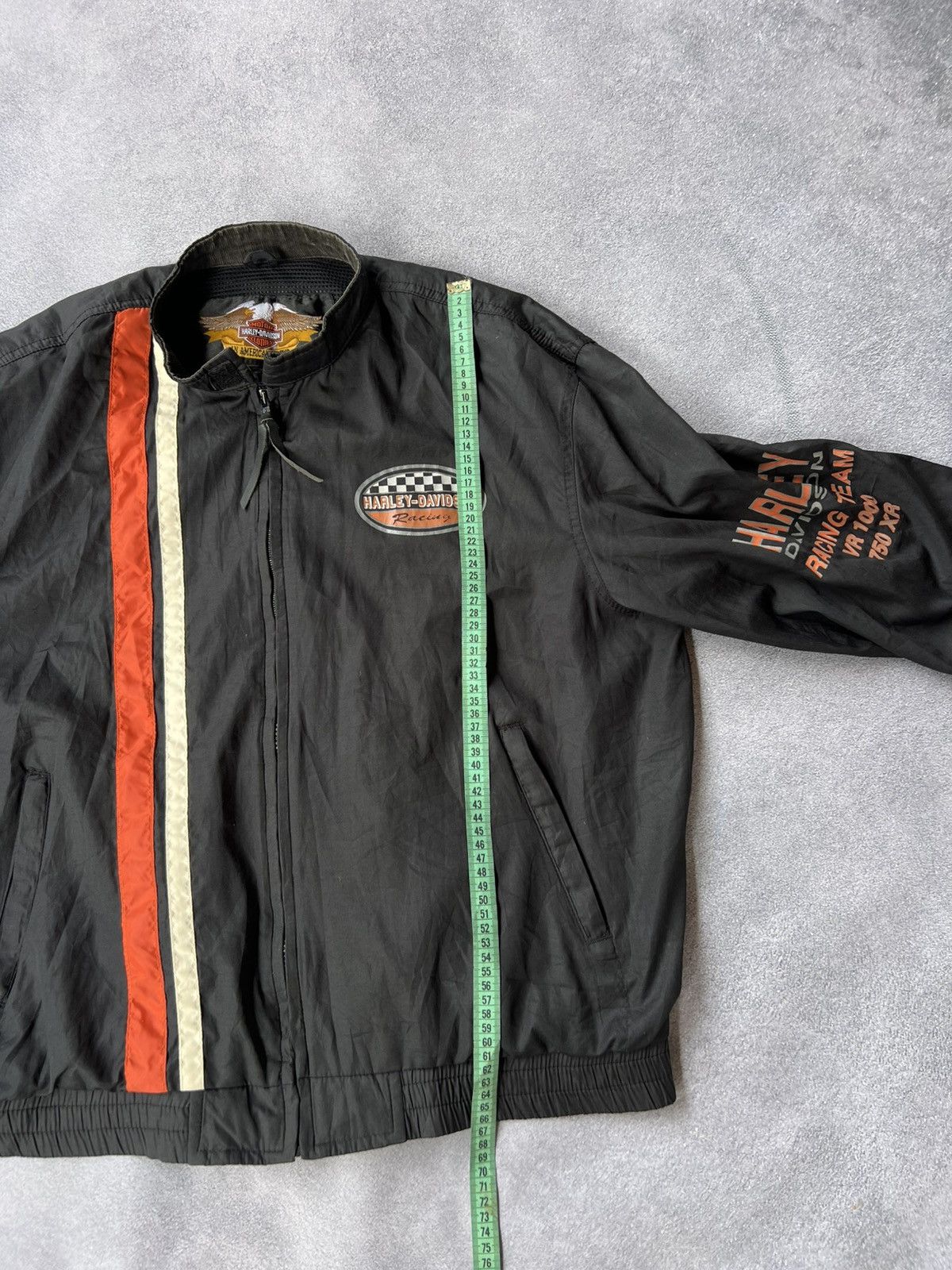 Harley Davidson 🔥 Harley-Davidson Racing Team Windbreaker XL Reflective Logo Size US XL / EU 56 / 4 - 11 Thumbnail