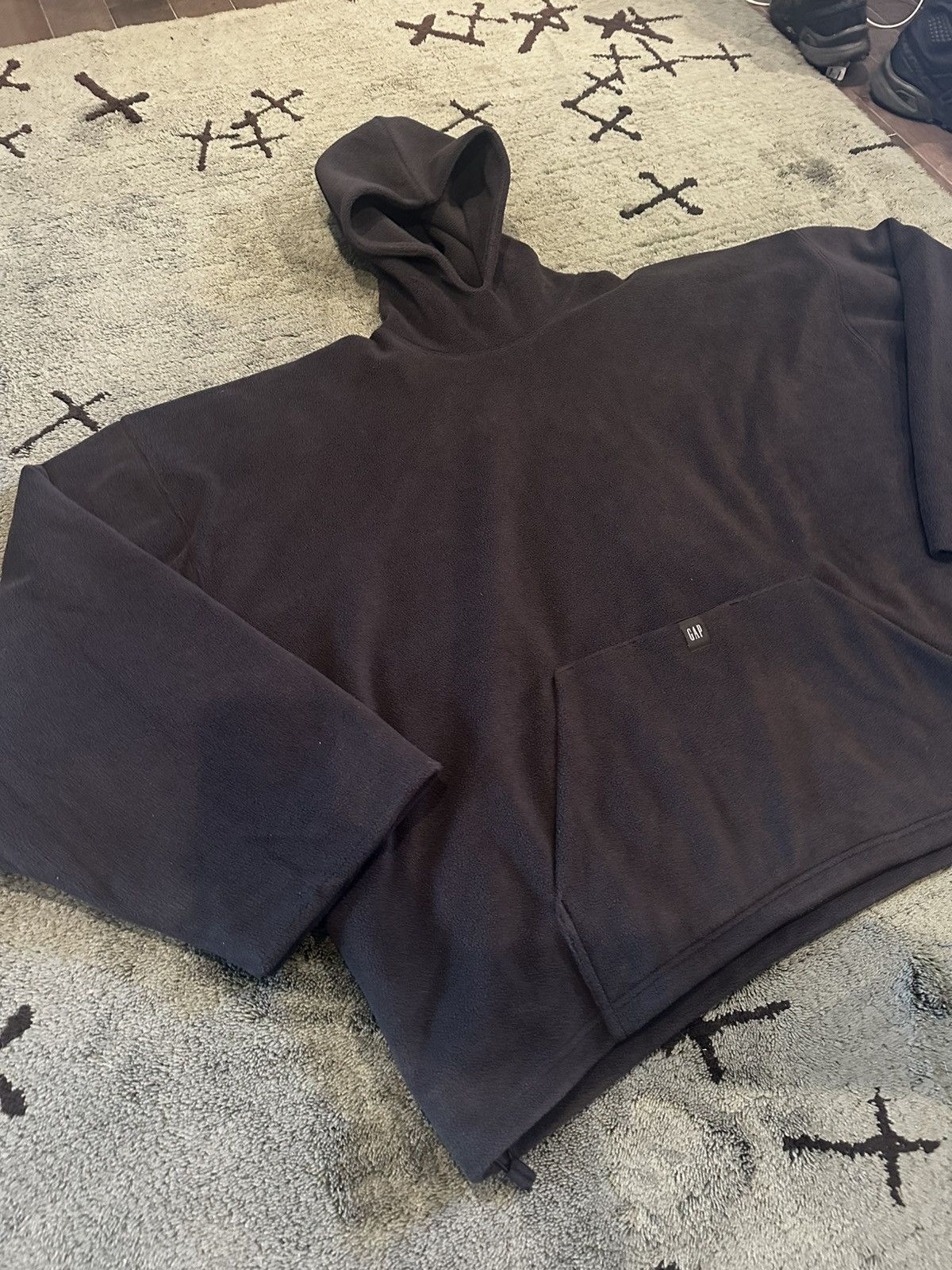 Balenciaga × Gap × Yeezy Yeezy Gap Engineered by Balenciaga Polar Fleece Hoodie Size US M / EU 48-50 / 2 - 3 Thumbnail