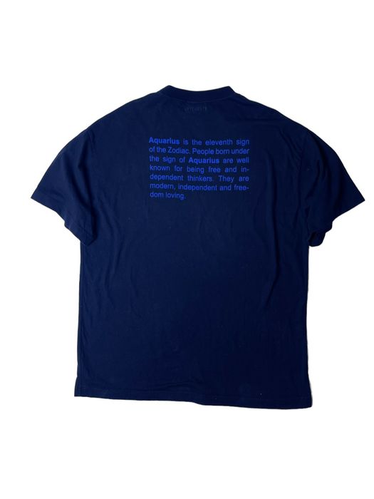 Vetements zodiac t discount shirt
