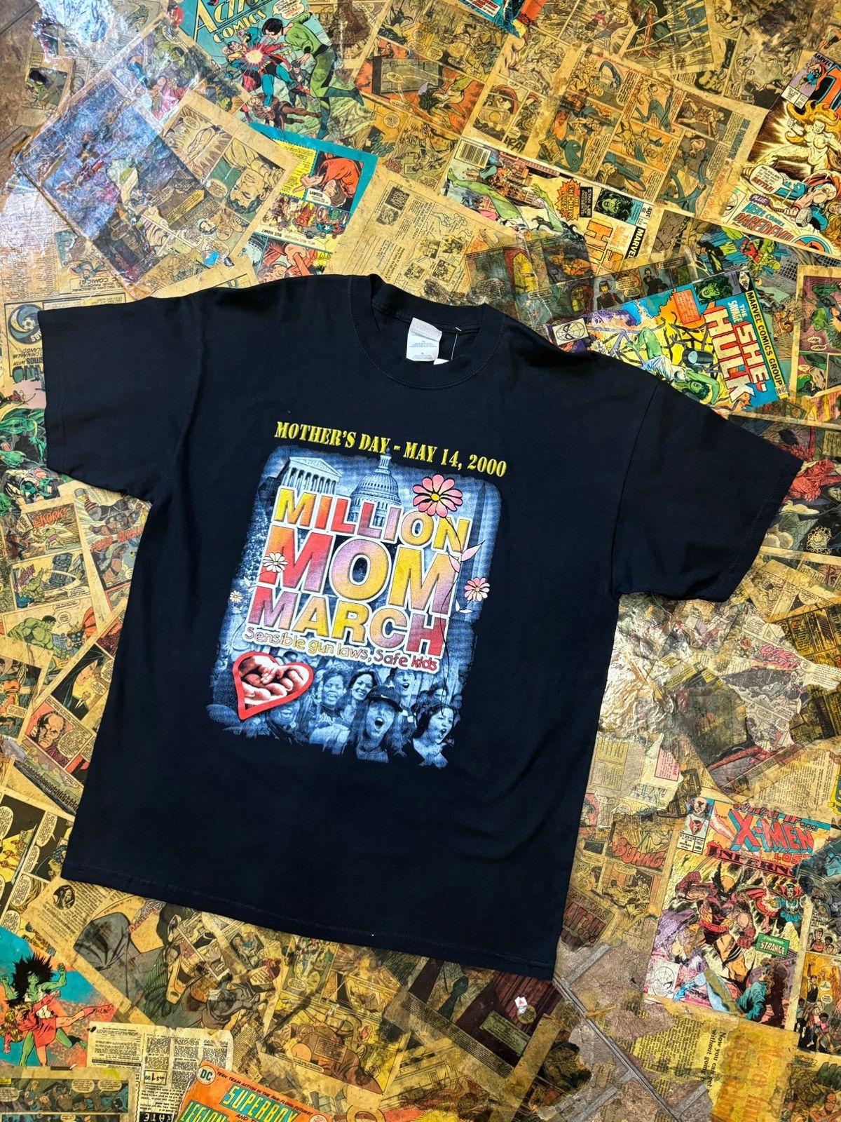 Y2K million mom march tee