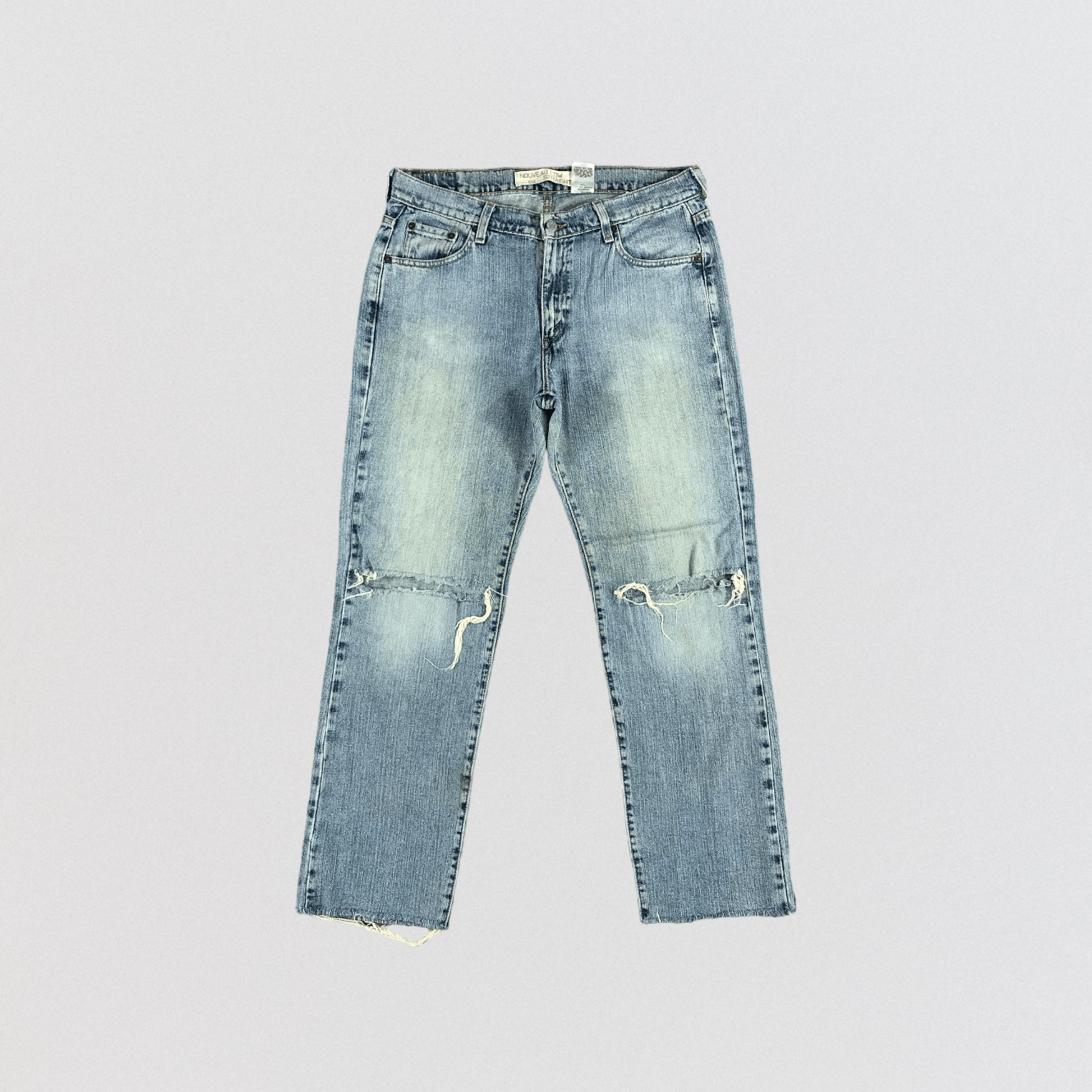 image of Distress Levis 505 Jeans-Jm2321 in Blue, Men's (Size 35)