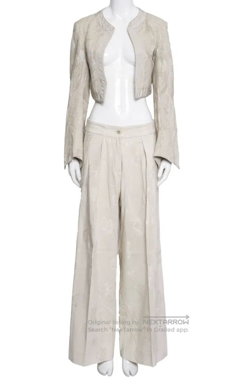 Dries Van Noten Dries Van Noten size:38 Silk Jacket with Subtle Pattern + Size M / US 6-8 / IT 42-44 - 1 Thumbnail