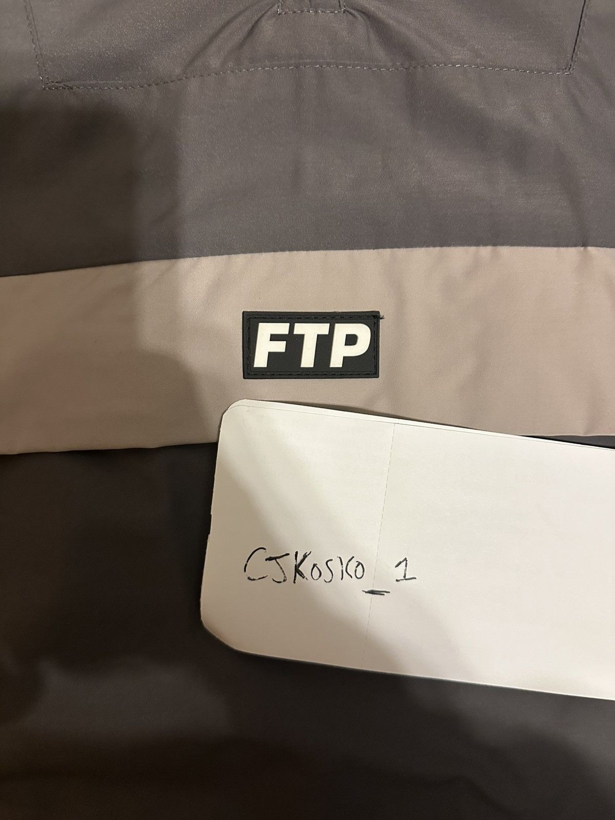 Fuck The Population FTP Gray 3M Anorak Size US M / EU 48-50 / 2 - 2 Thumbnail