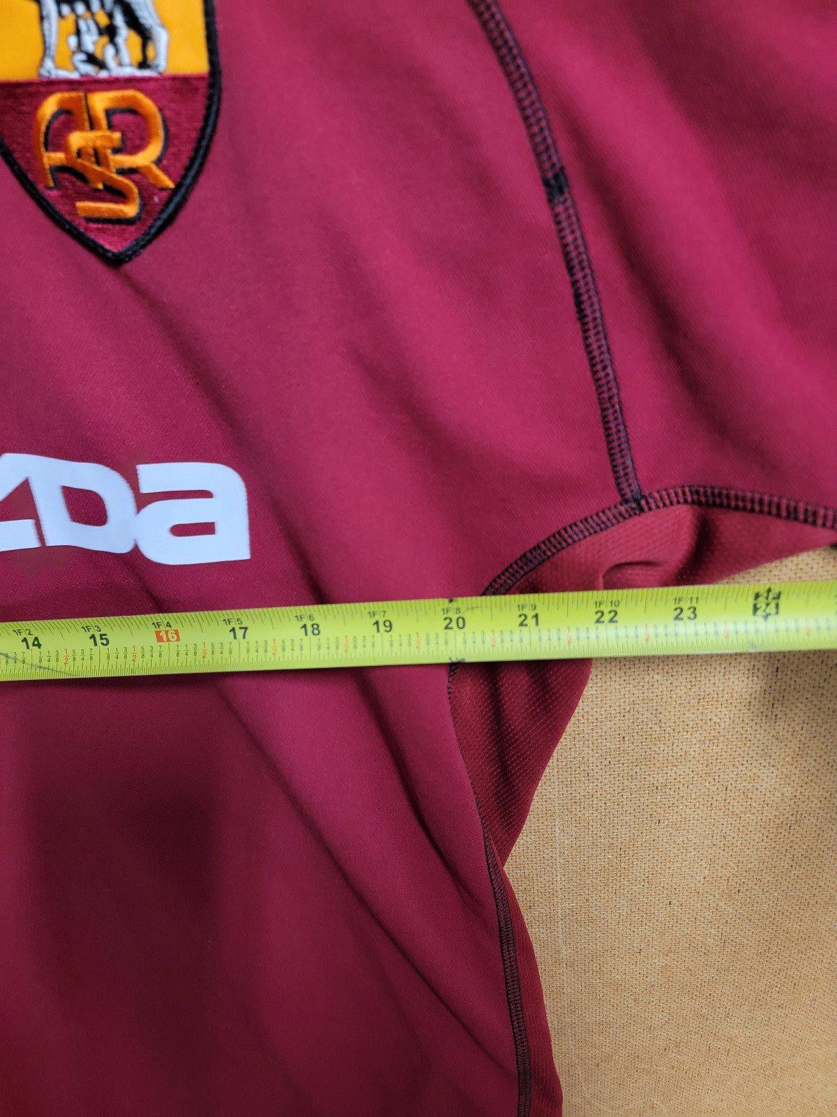 Designer AS Roma 2002 - 2003 Home football shirt jersey size XL Size US XL / EU 56 / 4 - 5 Thumbnail