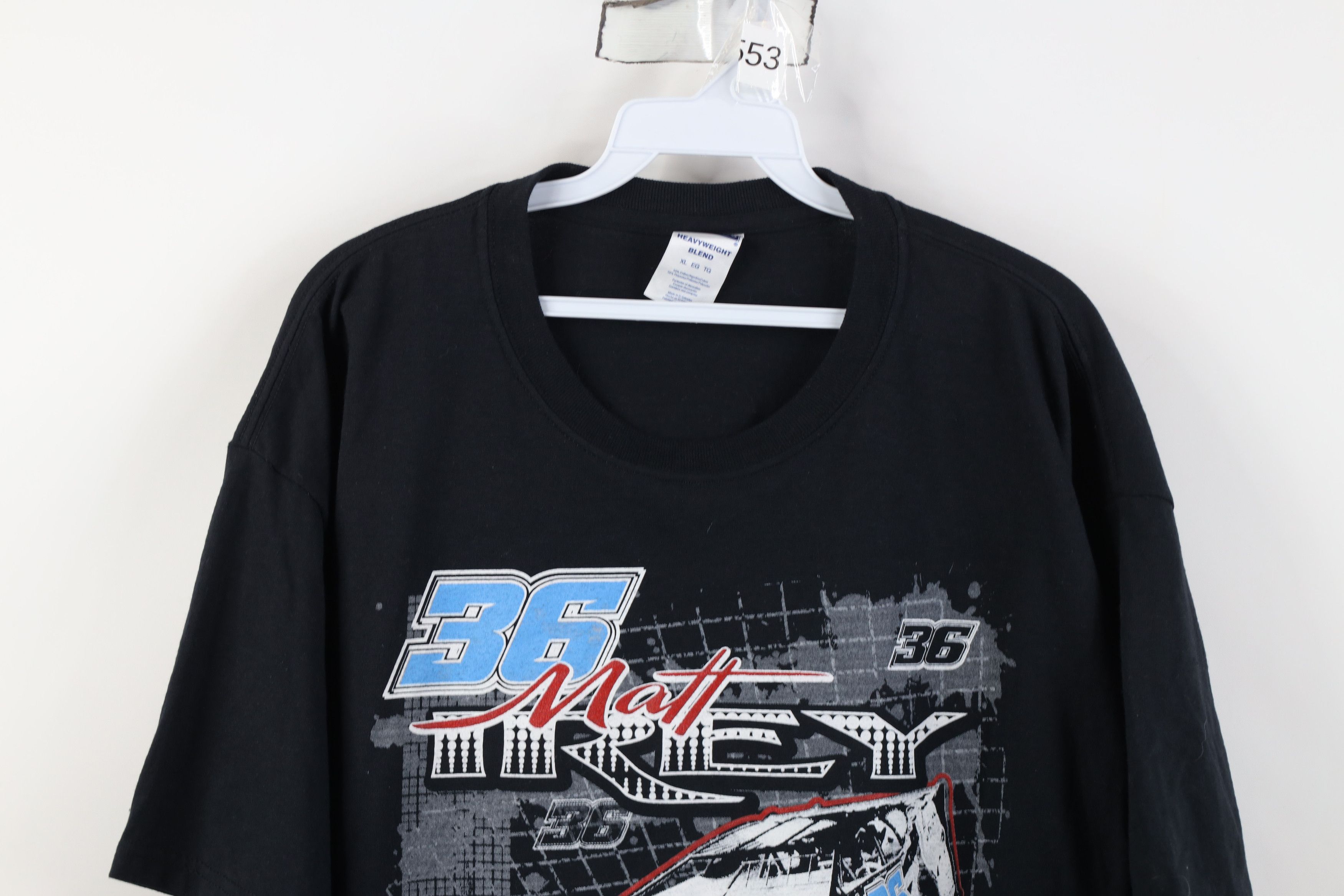 Vintage Vintage Y2K Matt Irey Car Racing Short Sleeve T-Shirt Black Size US XL / EU 56 / 4 - 2 Thumbnail