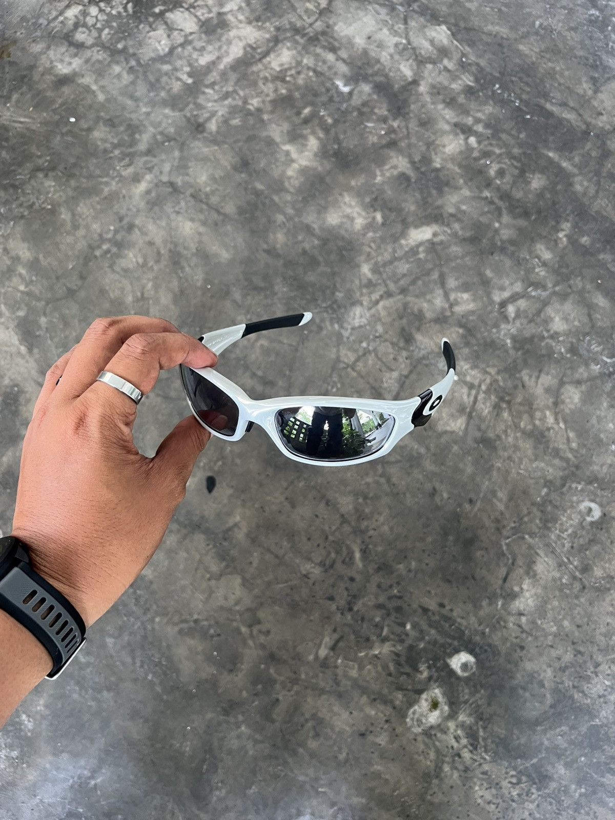 Oakley Oakley Straight Jacket 2.0 Pearl white Size ONE SIZE - 1 Thumbnail