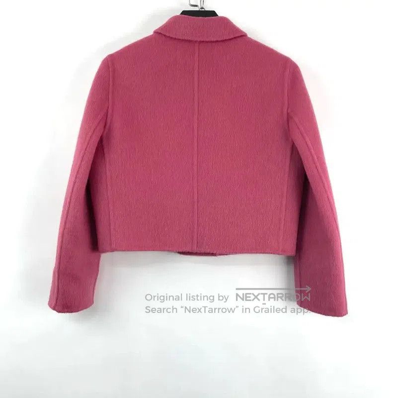 Dior Dior Women's Pink Wool Jacket for Spring/Fall . Size XS / US 0-2 / IT 36-38 - 2 Thumbnail