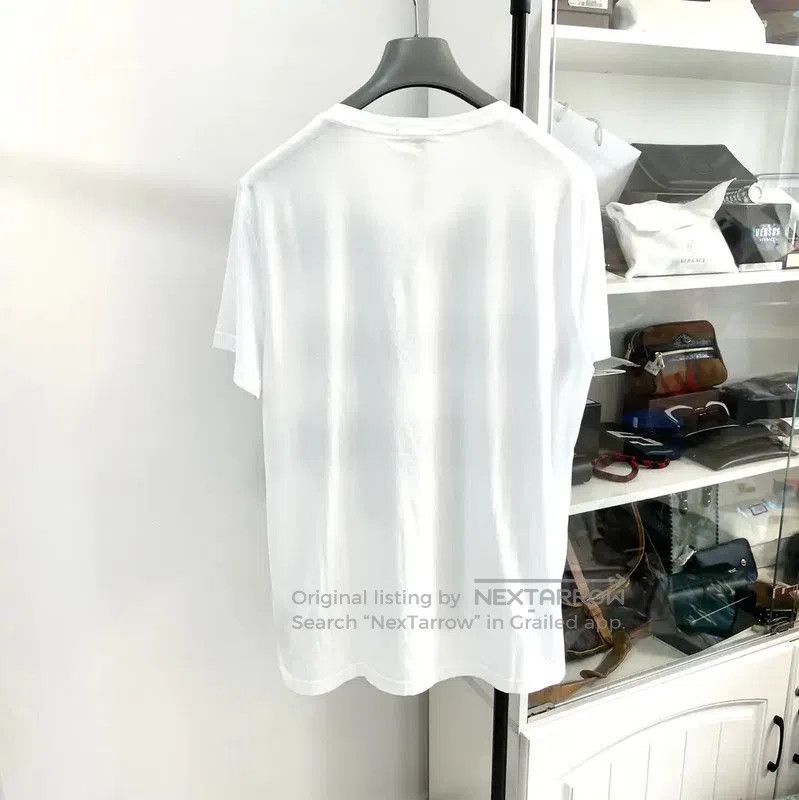 Burberry Burberry Summer White Cotton Short Sleeve T. Size US XL / EU 56 / 4 - 6 Thumbnail