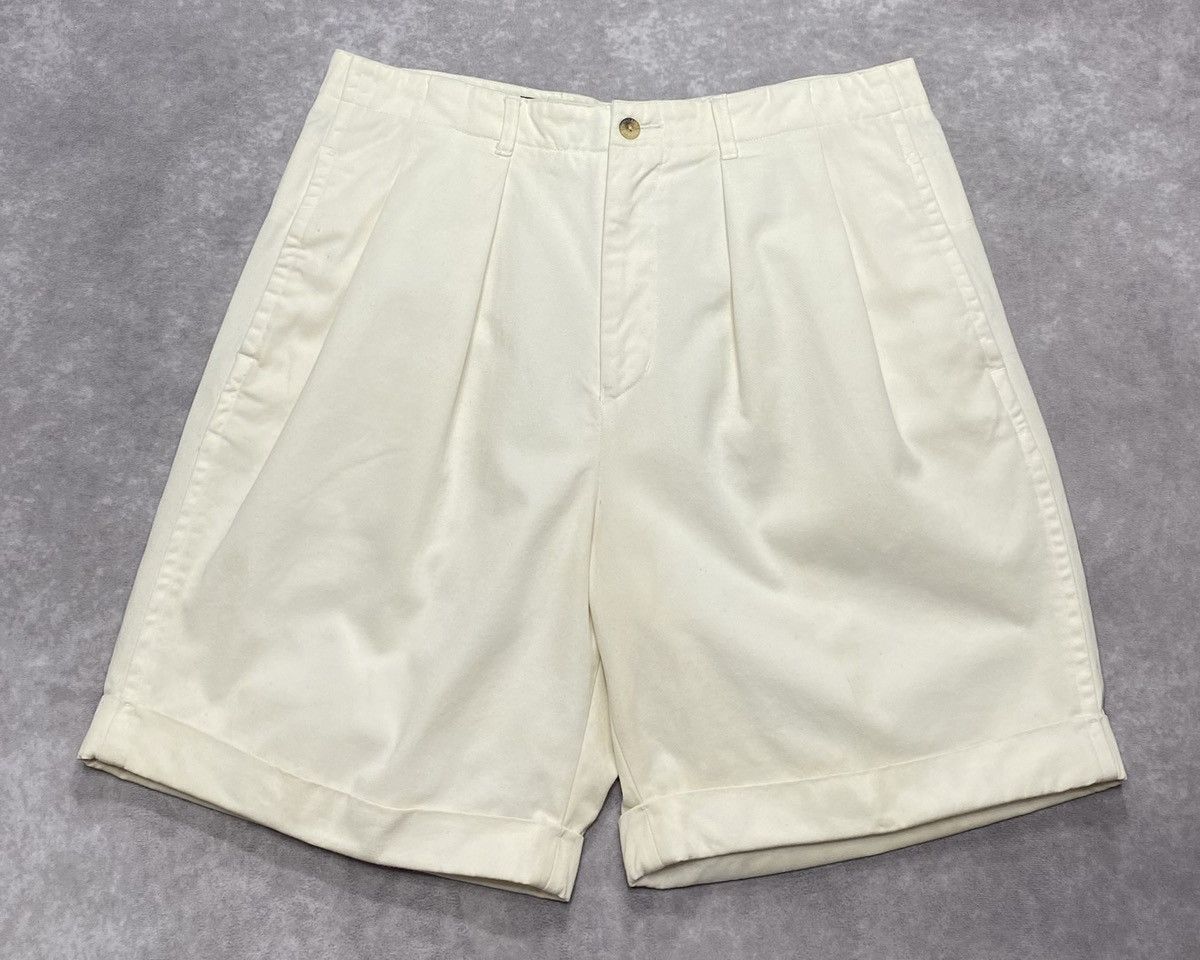 Nautica 90’s Vintage Nautica White Basic Shorts Size US 36 / EU 52 - 1 Thumbnail