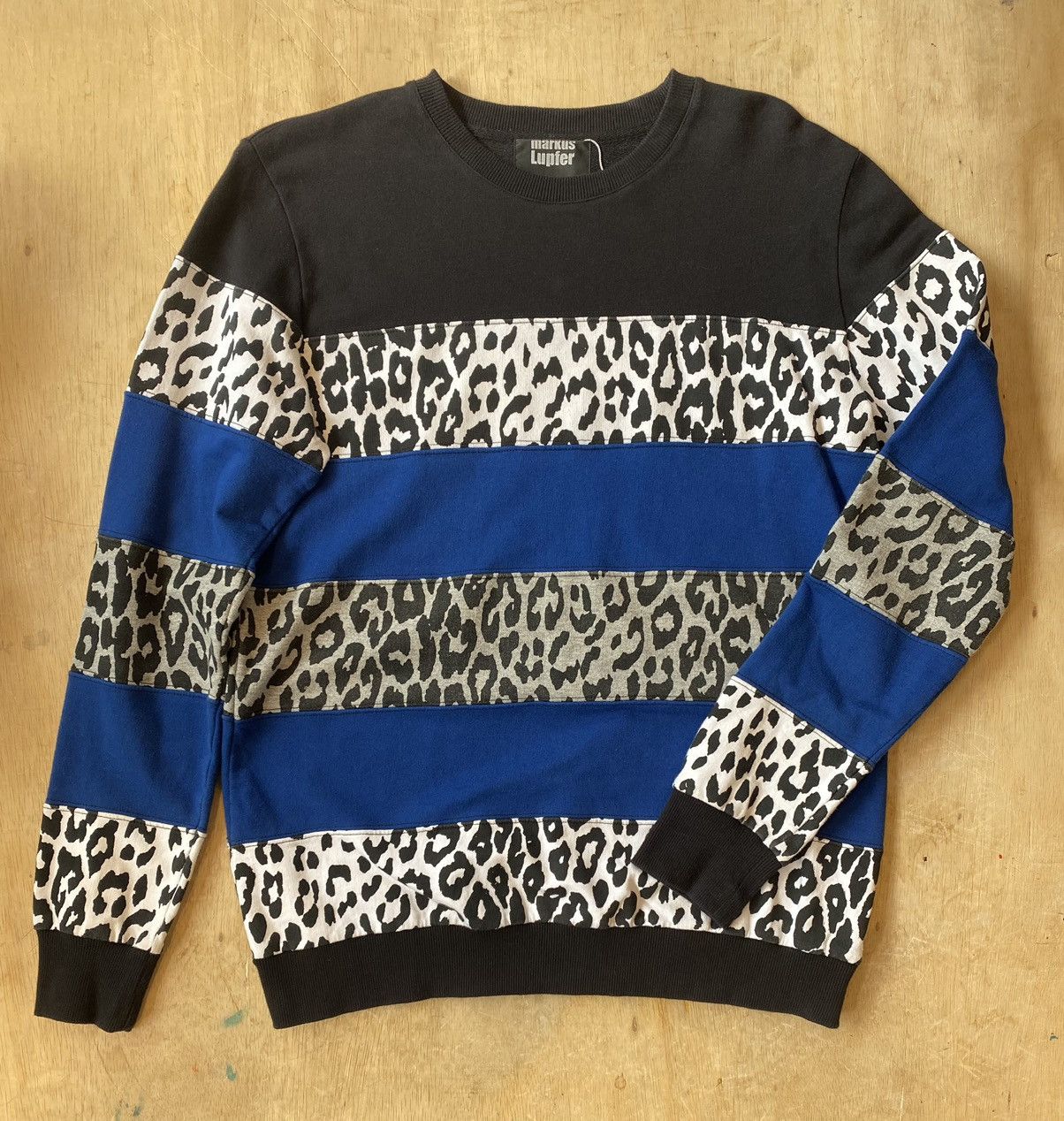 Markus Lupfer Markus Lupfer Leopard Sweatshirt Size US M / EU 48-50 / 2 - 1 Thumbnail