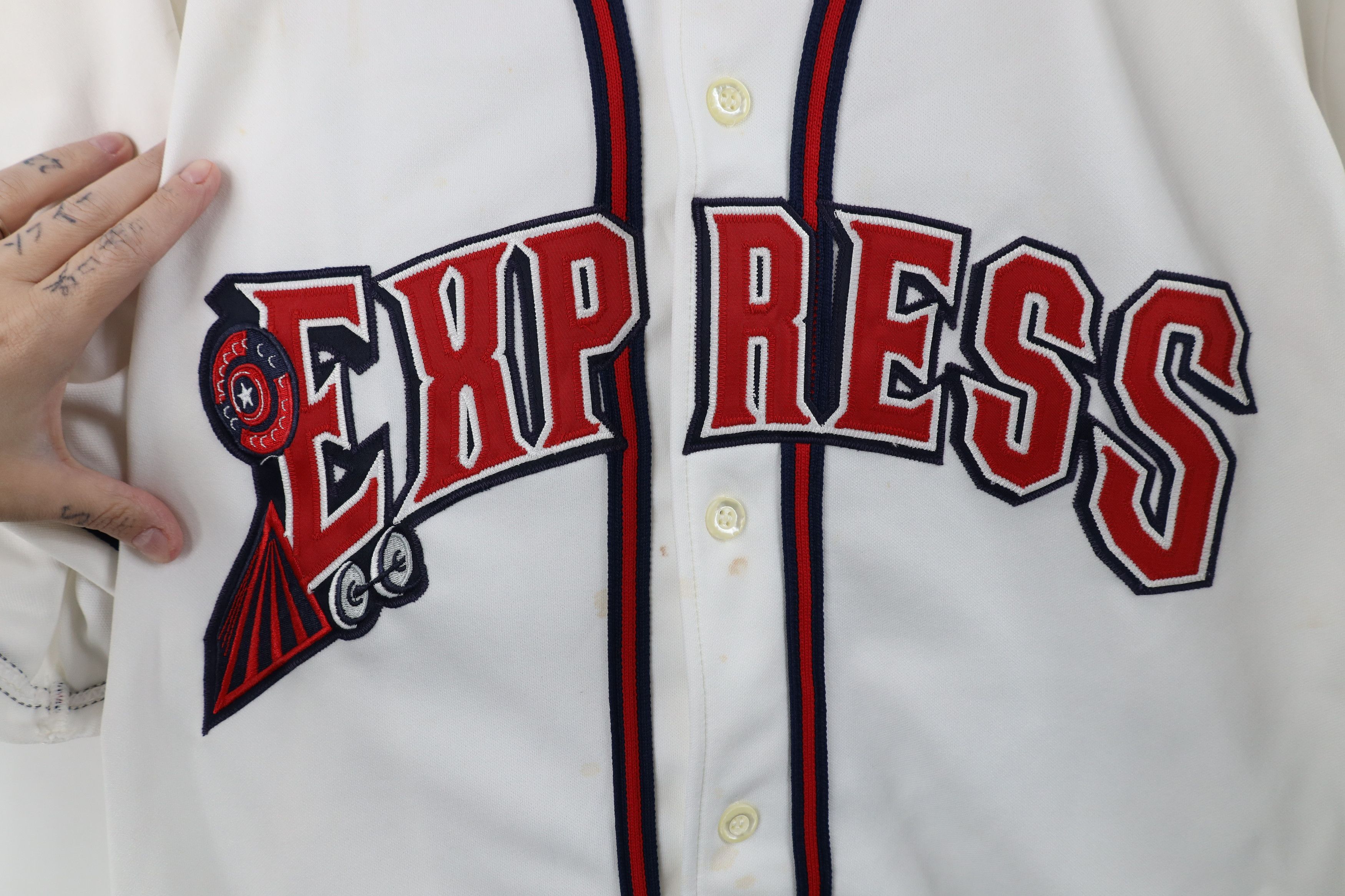 Vintage Minor League Baseball Round Rock Express Baseball Jersey Size US XXL / EU 58 / 5 - 4 Thumbnail