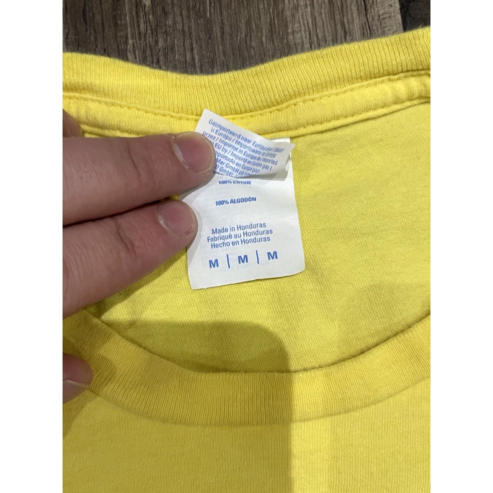 Vintage Im Fine Everything is Fine T-Shirt Yellow Medium Mens M Size US M / EU 48-50 / 2 - 3 Thumbnail