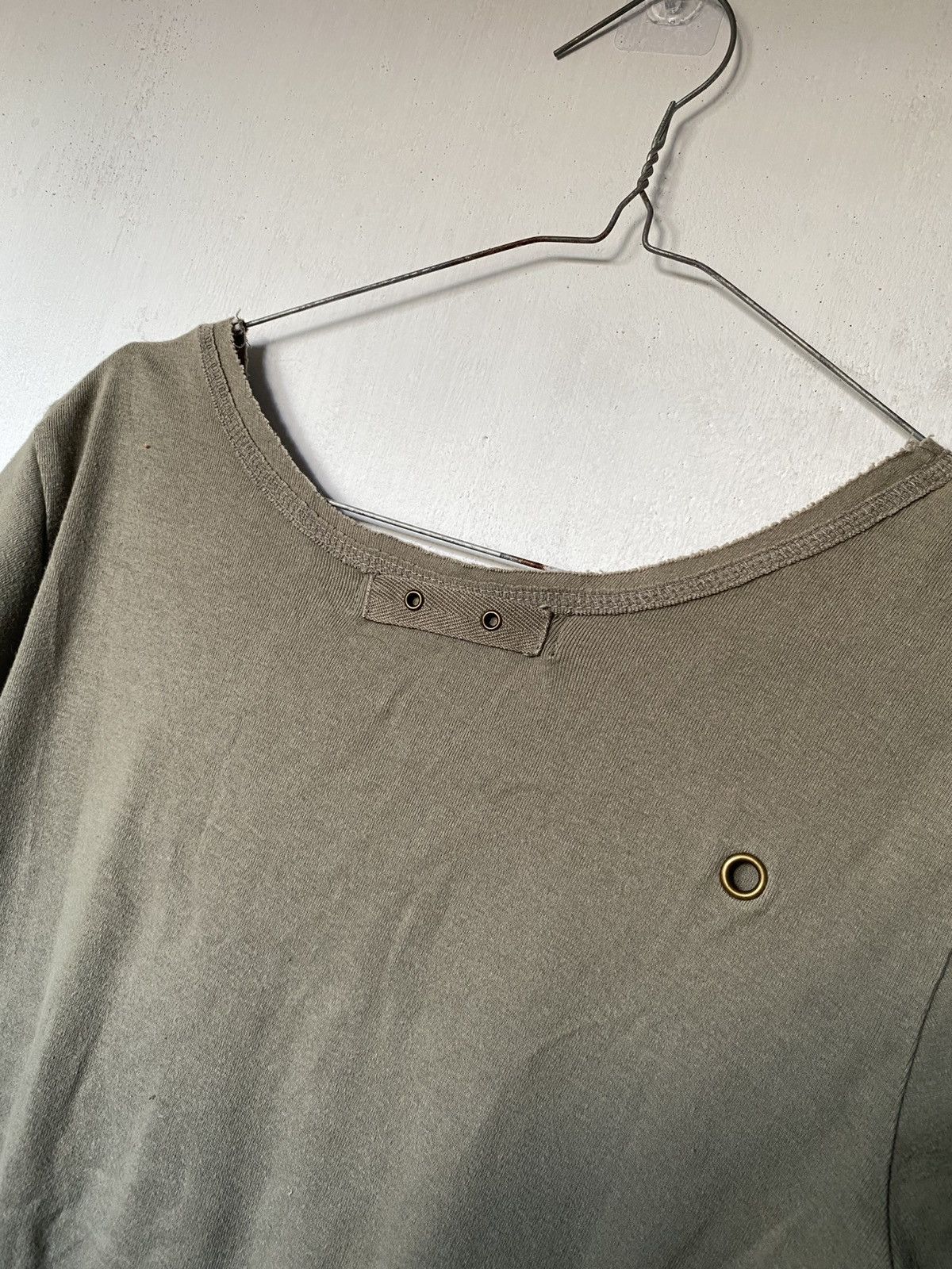 If Six Was Nine × Japanese Brand × Le Grande Bleu (L.G.B.) Dal Fellow Pocket Lace Up Tshirt Goa Style Size US S / EU 44-46 / 1 - 4 Thumbnail