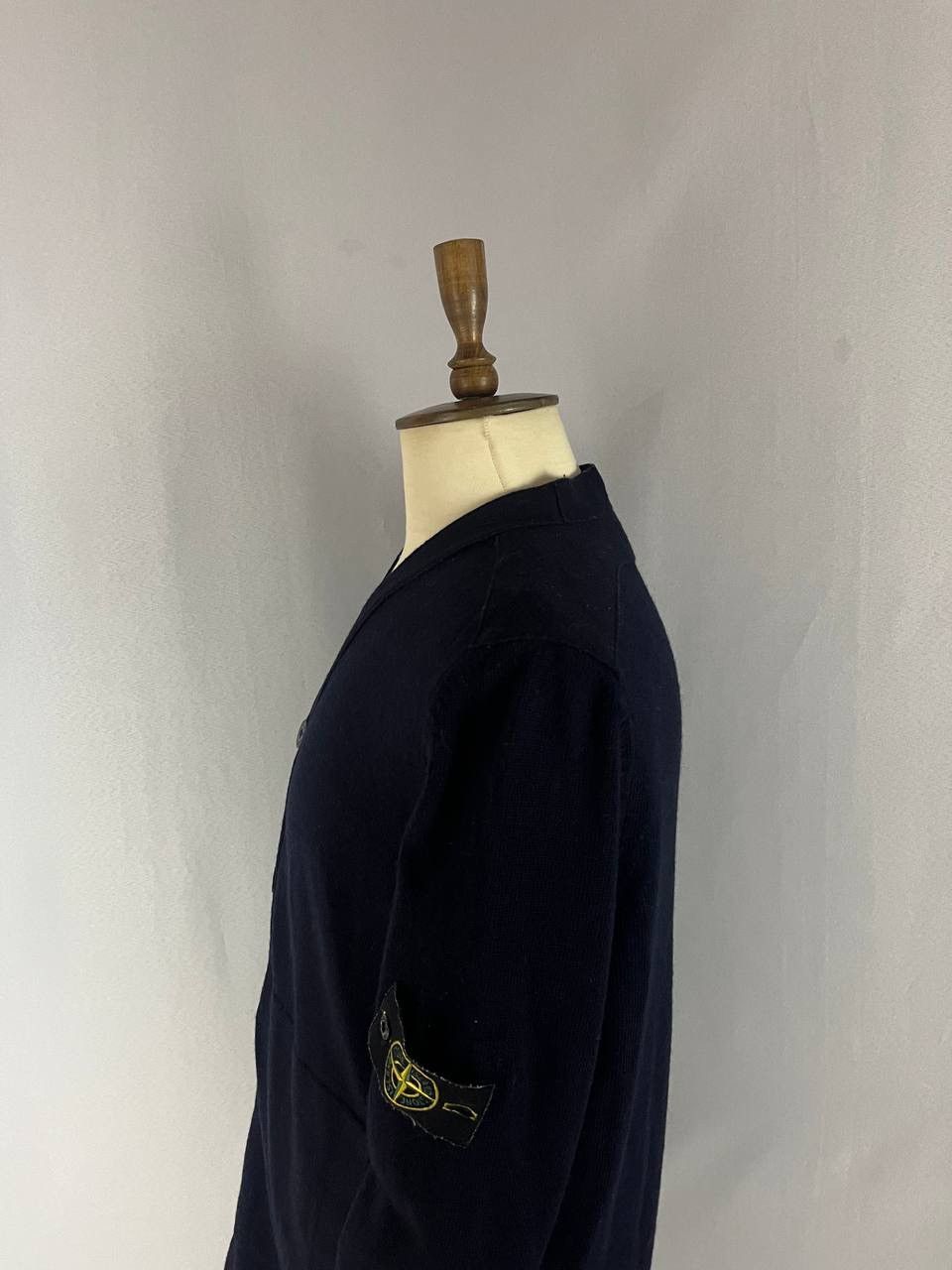 Stone Island Stone Island Sweater Cardigan Navy Size US XXL / EU 58 / 5 - 5 Thumbnail