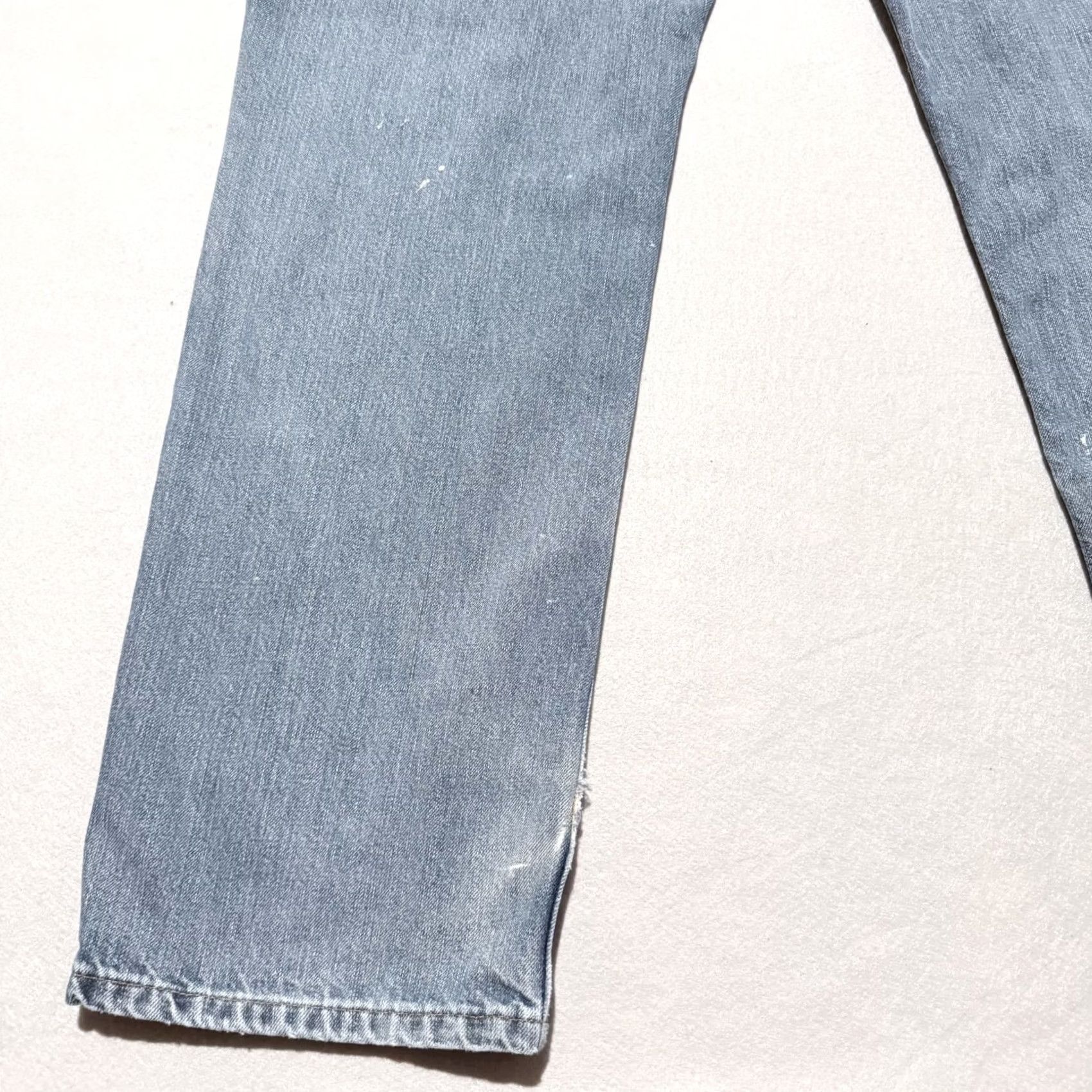 Carhartt Carhartt Jeans Men Blue Denim Mid Rise Relaxed Fit Straight Zip Fly - 34x29.5 Size US 34 / EU 50 - 7 Thumbnail